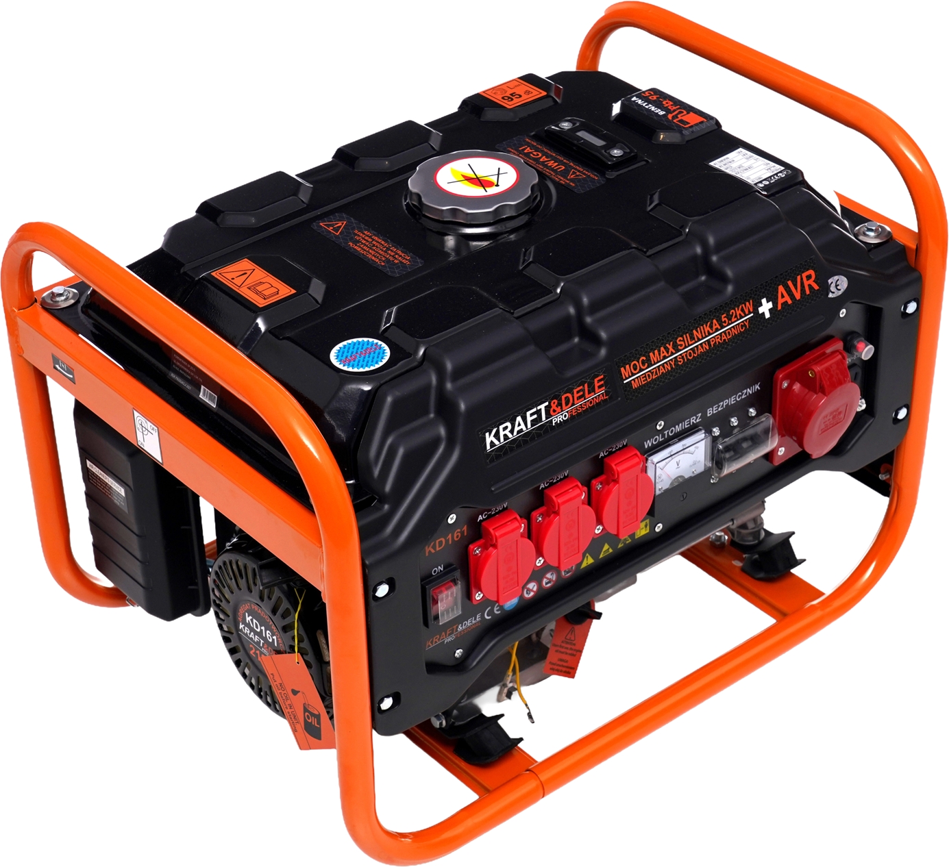 Generaator 3500W 12-380V KD161