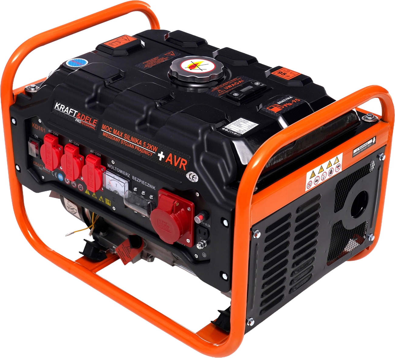 Generaator 3500W 12-380V KD161