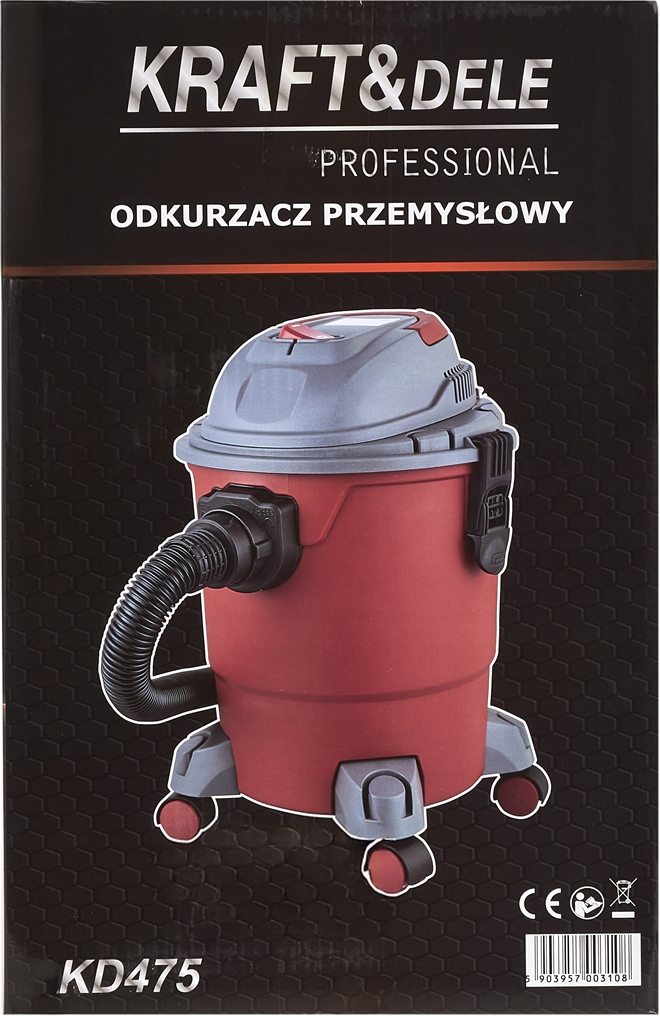 Tööstuslik tolmuimeja 20L 1200W KD475