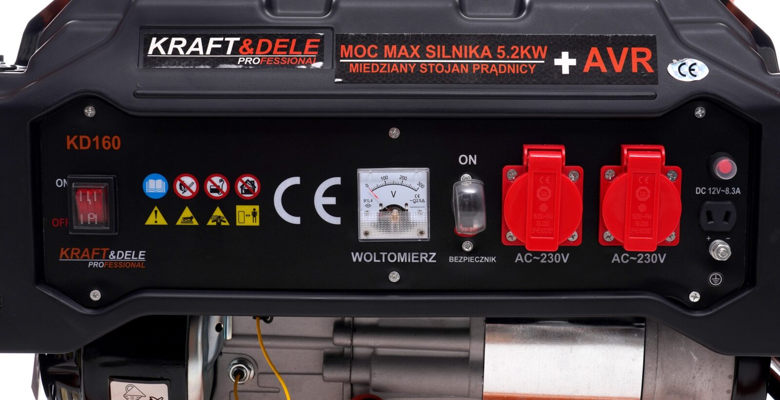 Generaator 3500W 12/230V KD160