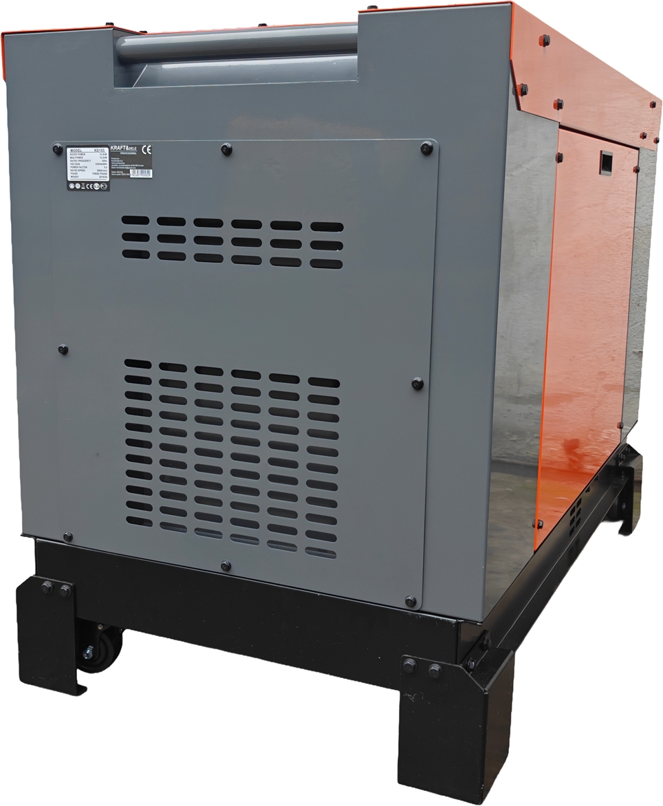 Kolmefaasiline DIISELELGENERAATOR 14/15,5 kW KD153