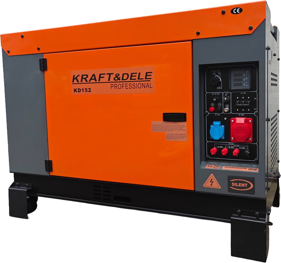 Kolmefaasiline diisligeneraator 12/13 kW KD152
