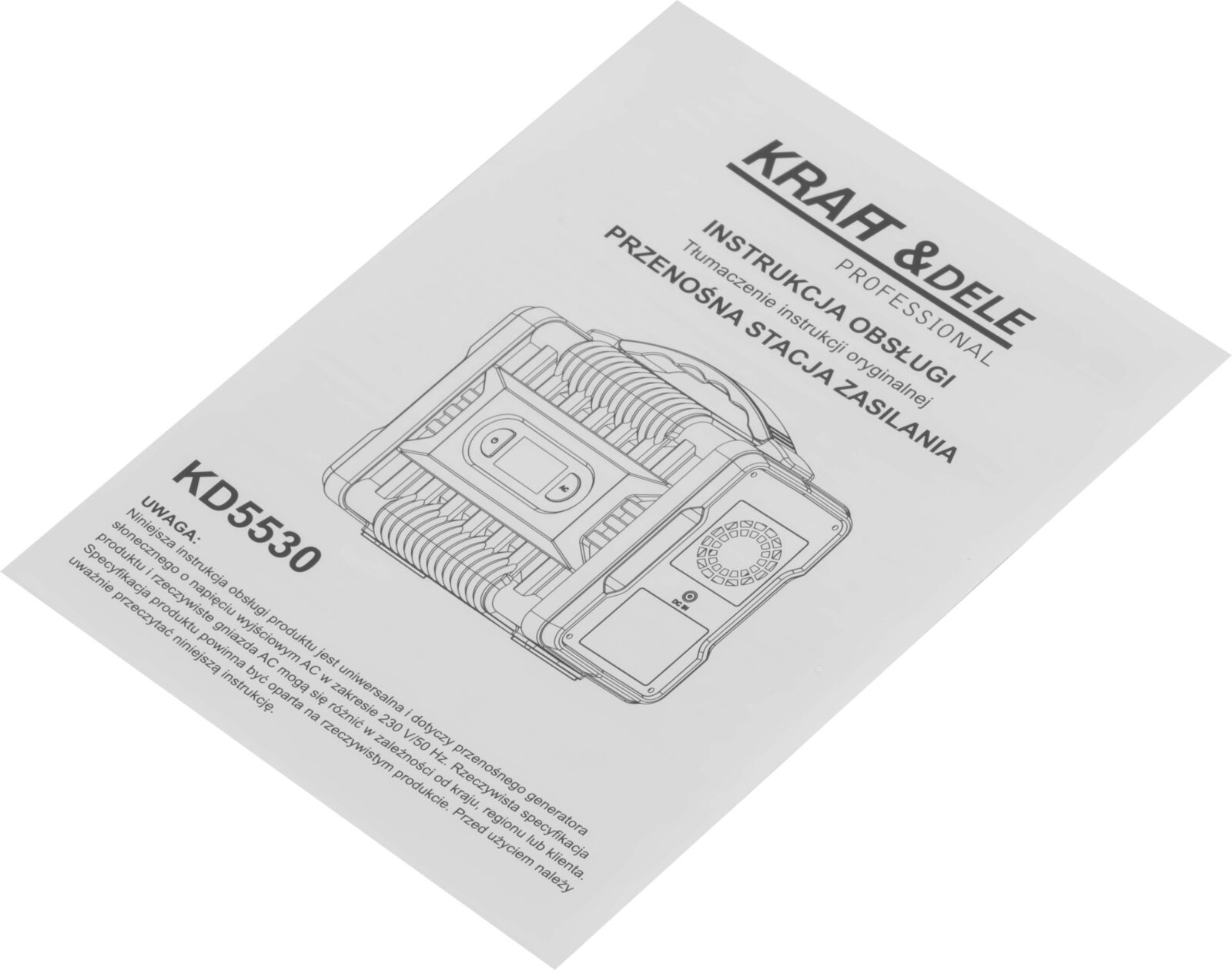 KAASASKANTAV ENERGIAJAAM 222Wh / 11.1V KD5530