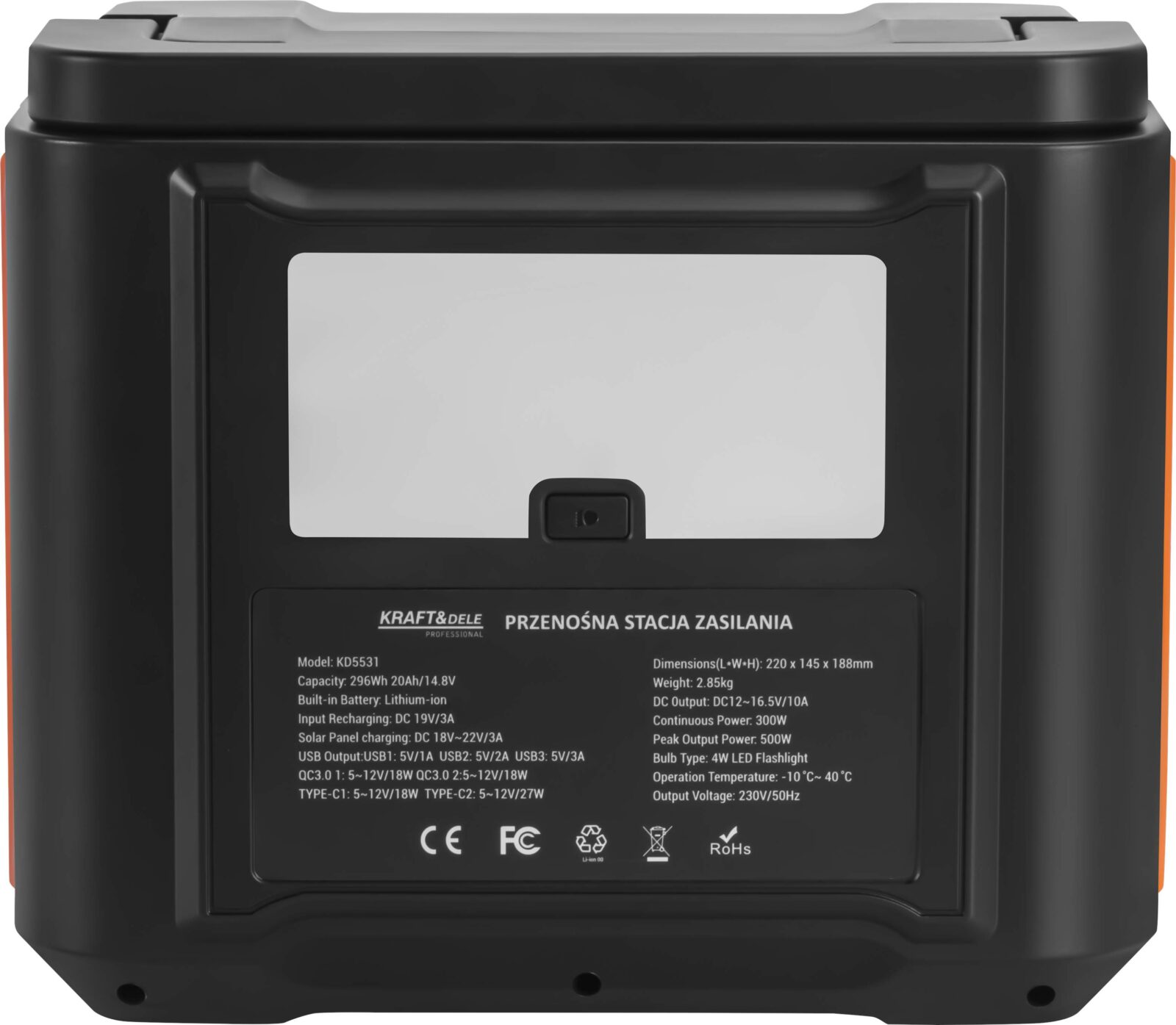 KAASASKANTAV ENERGIAJAAM 296Wh / 14,8V KD5531