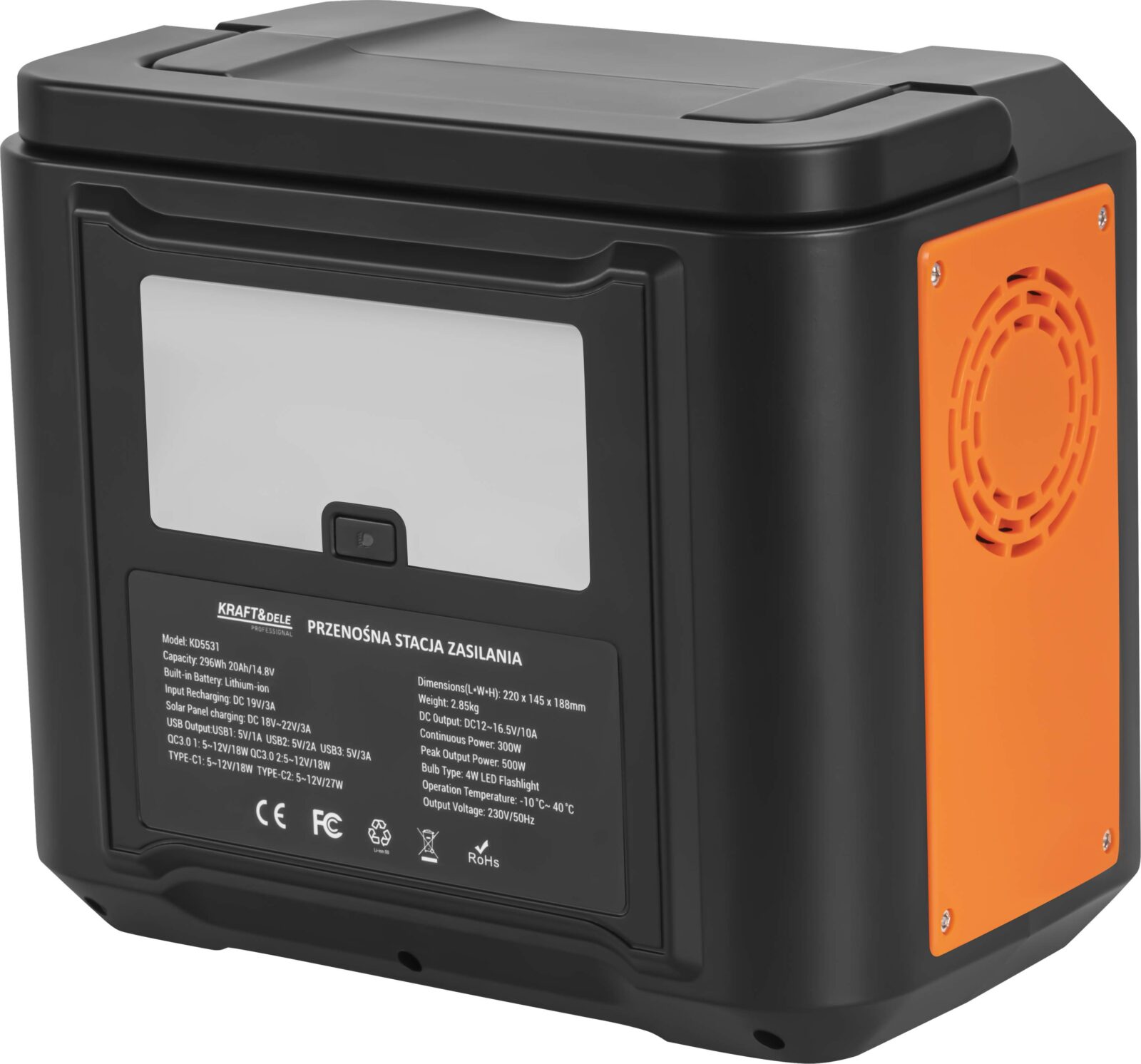 KAASASKANTAV ENERGIAJAAM 296Wh / 14,8V KD5531