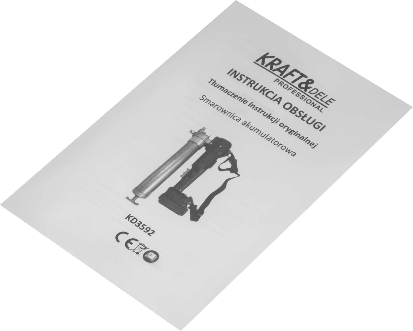 Aku määrdeseade 21V x2 3Ah + kohver KD3592