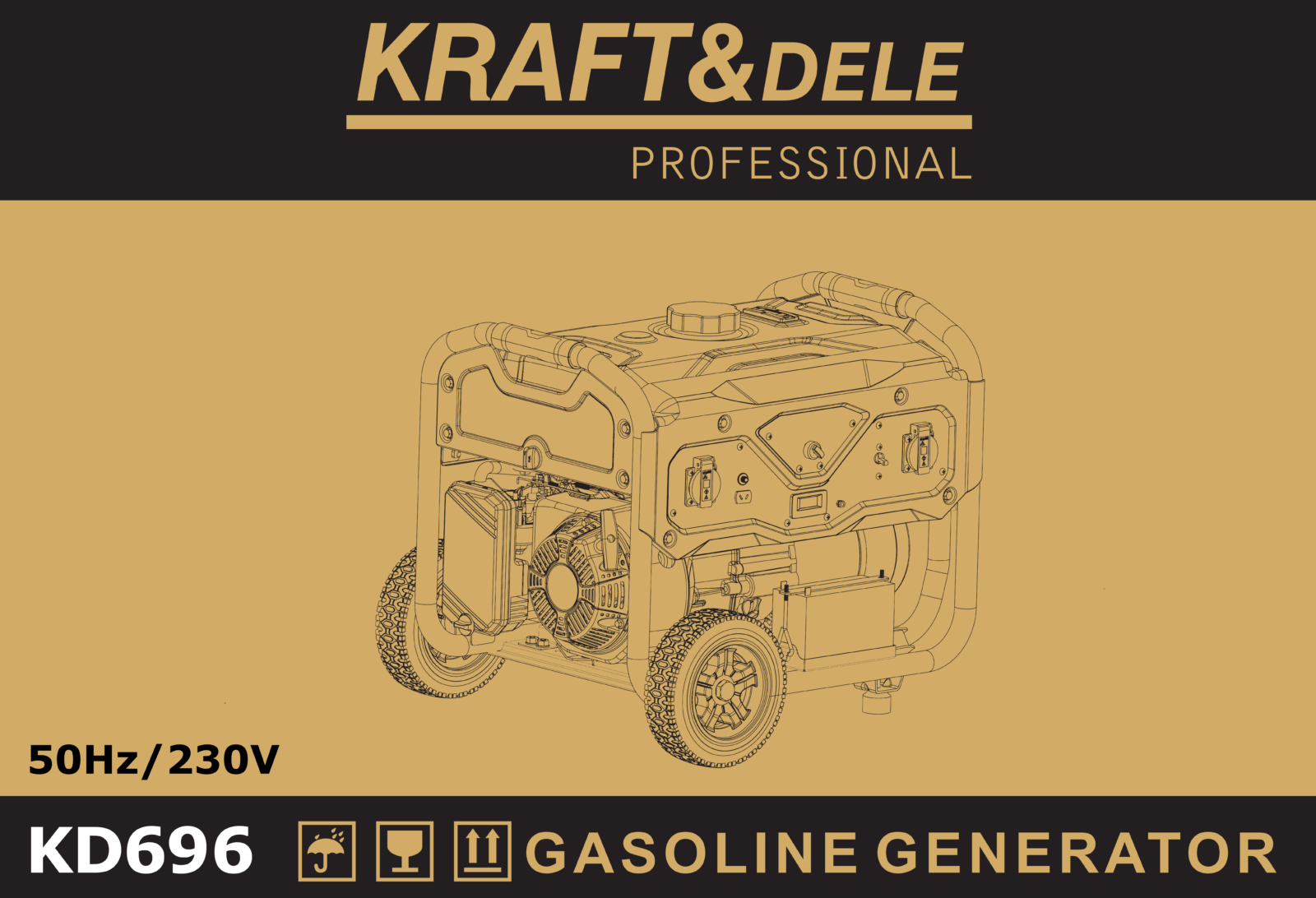 Generaator 230V / 7kW KD696