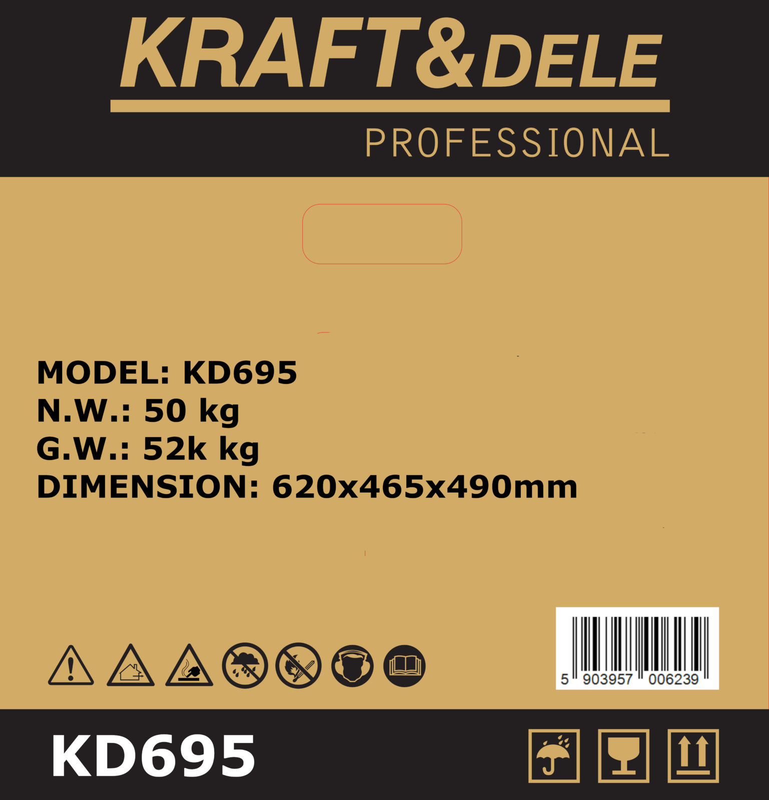 Generaator 230V / 3,5kW KD695