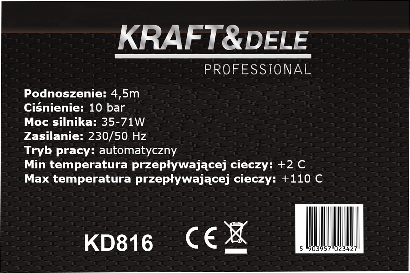RINGLUSPUMP 55L/min 230V KD816