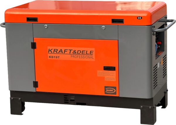 Ühefaasiline DIISELELGENERAATOR 12/13kW KD197