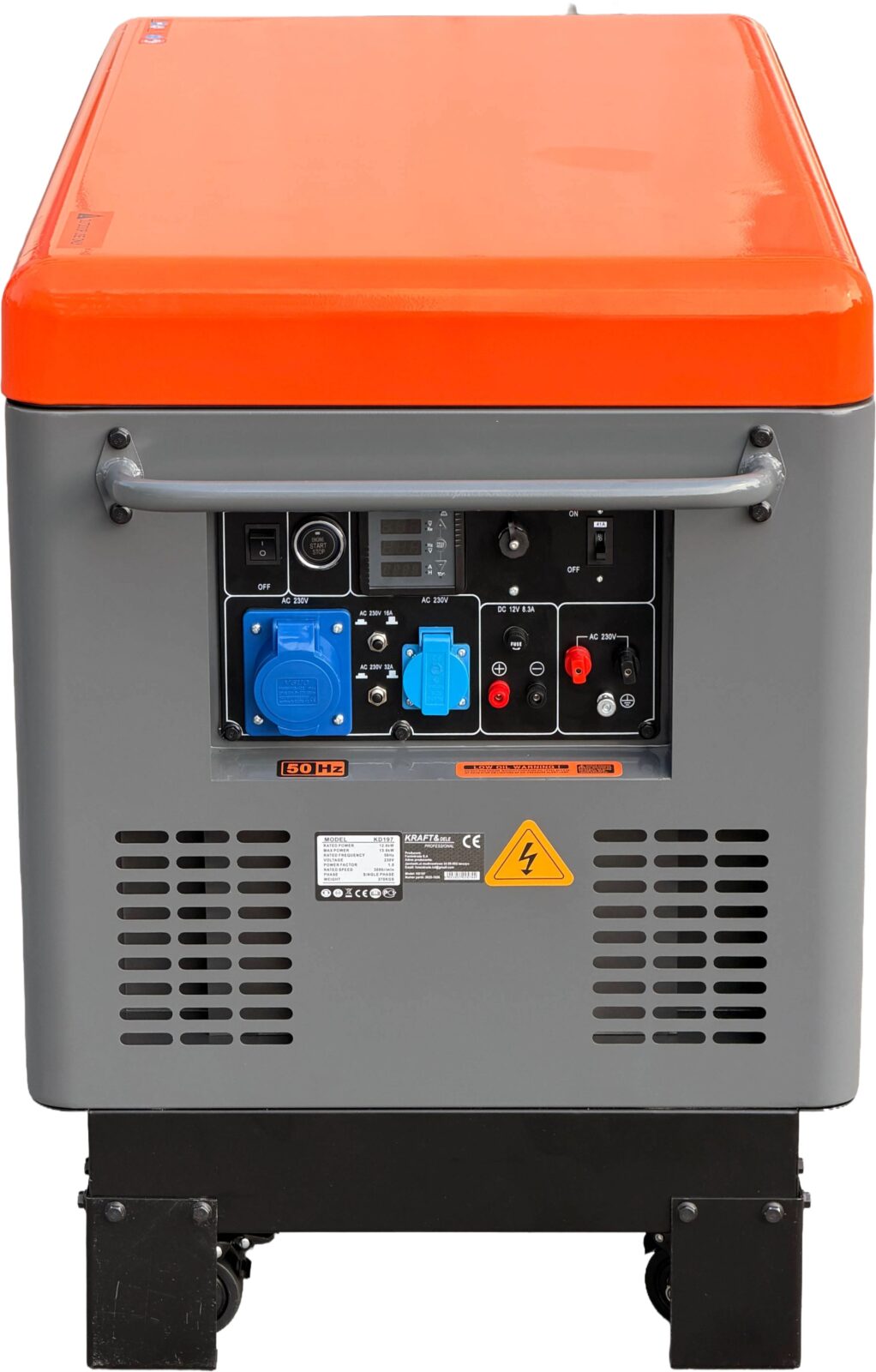 Ühefaasiline DIISELELGENERAATOR 12/13kW KD197