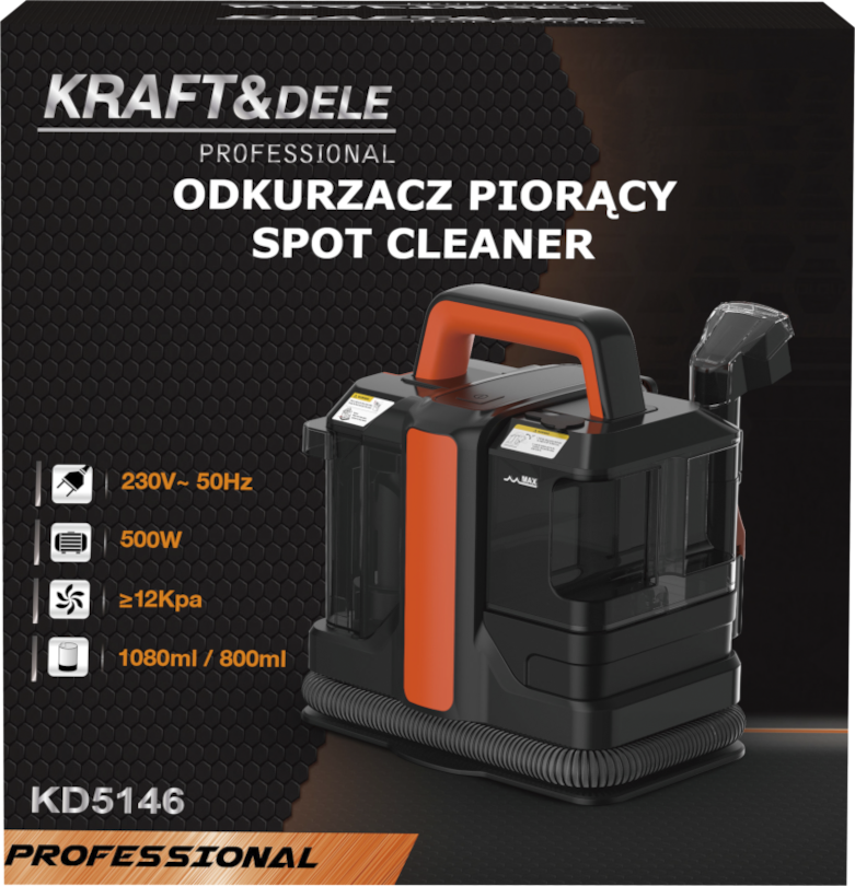 PESEMISTOLMUIMEJA 500W 12kPa KD5146