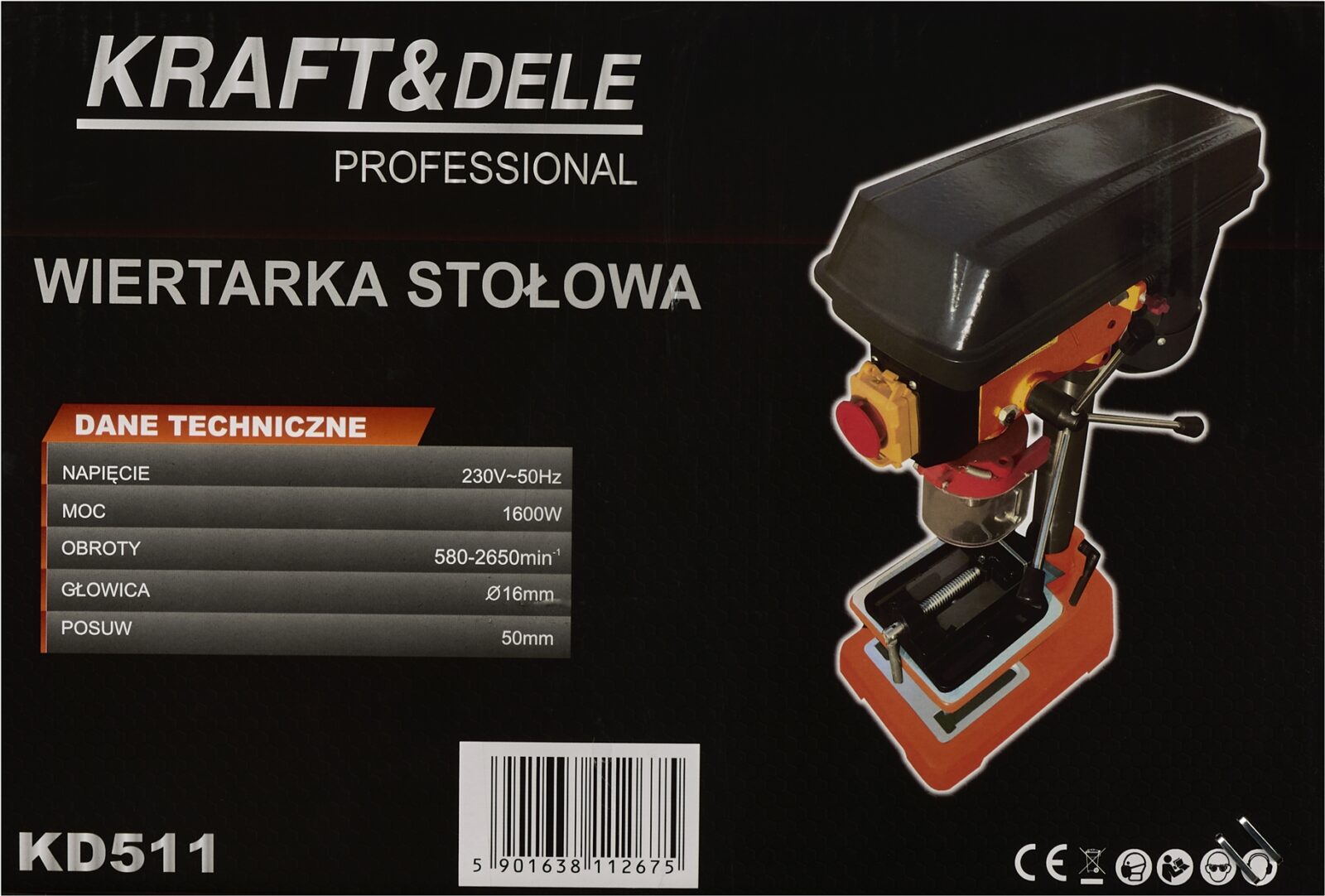 Lauatreller 1600W KD511