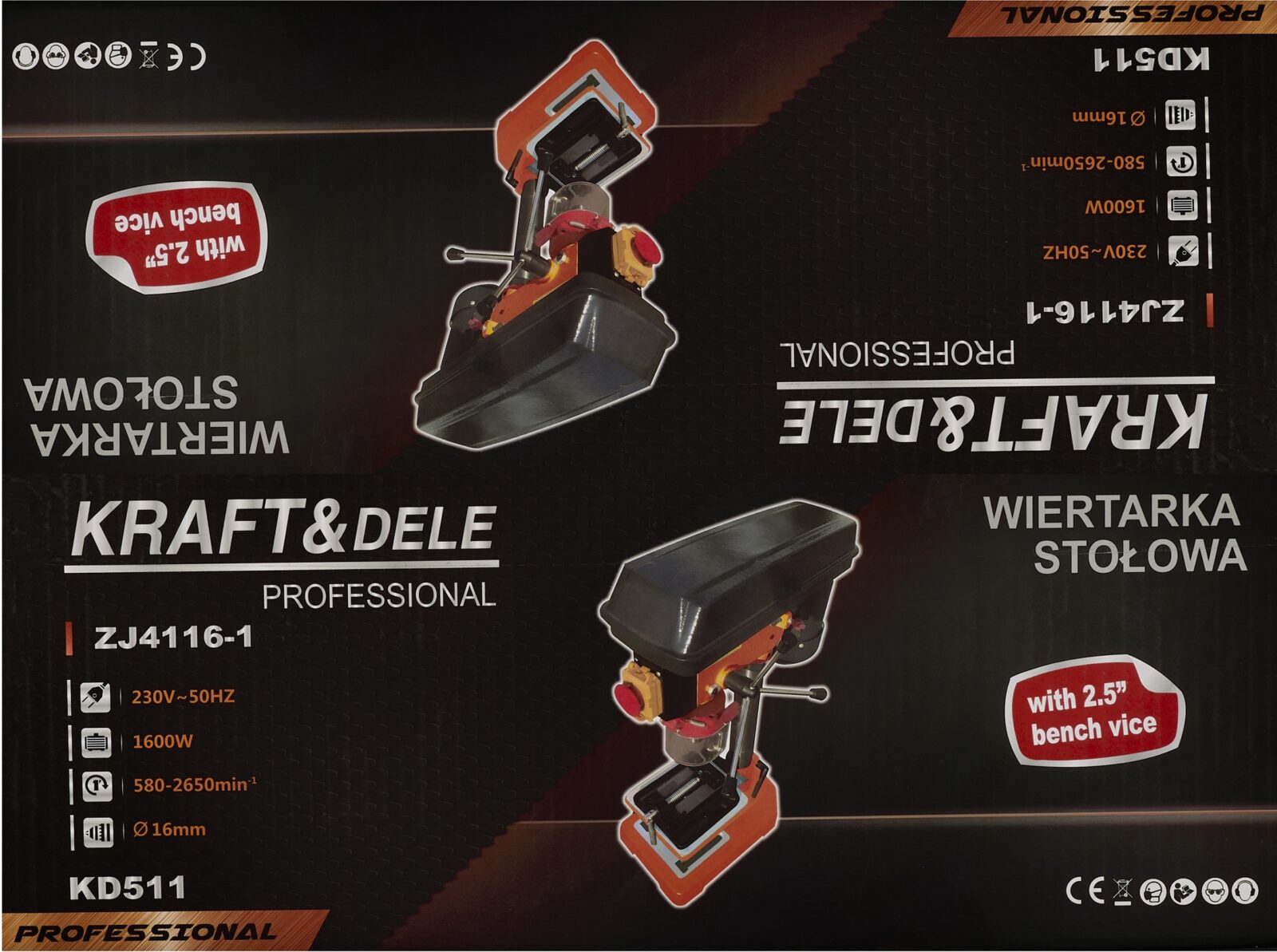 Lauatreller 1600W KD511