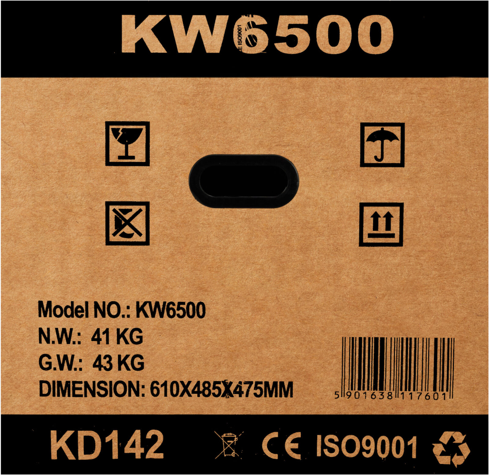 Generaator 3000 W 12/230 V KD142