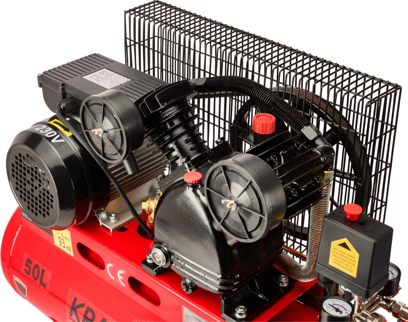 Õlikompressor 50L 2,8kW 480L/min KD403