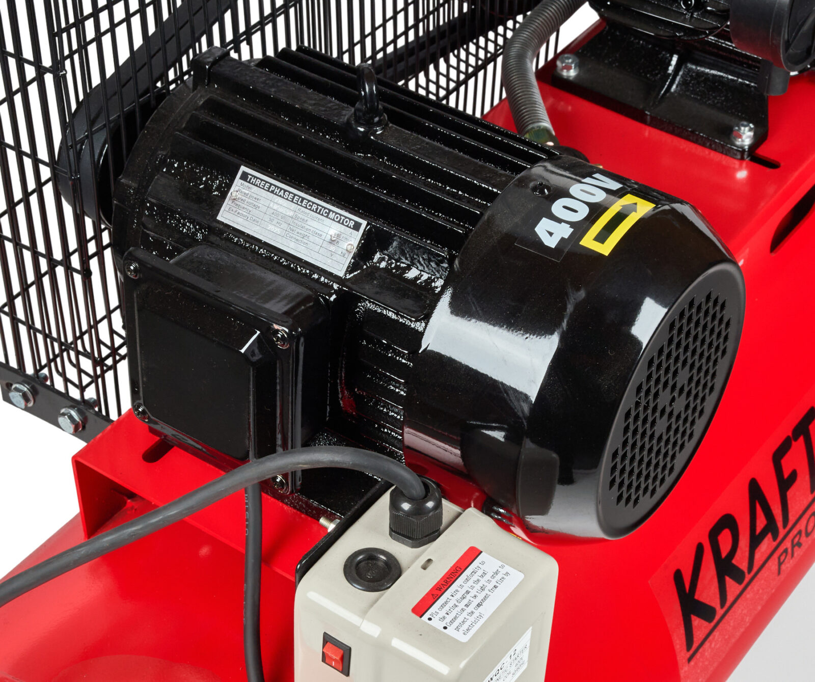 Õlikompressor 200 L 3 kolbi 400 V KD408