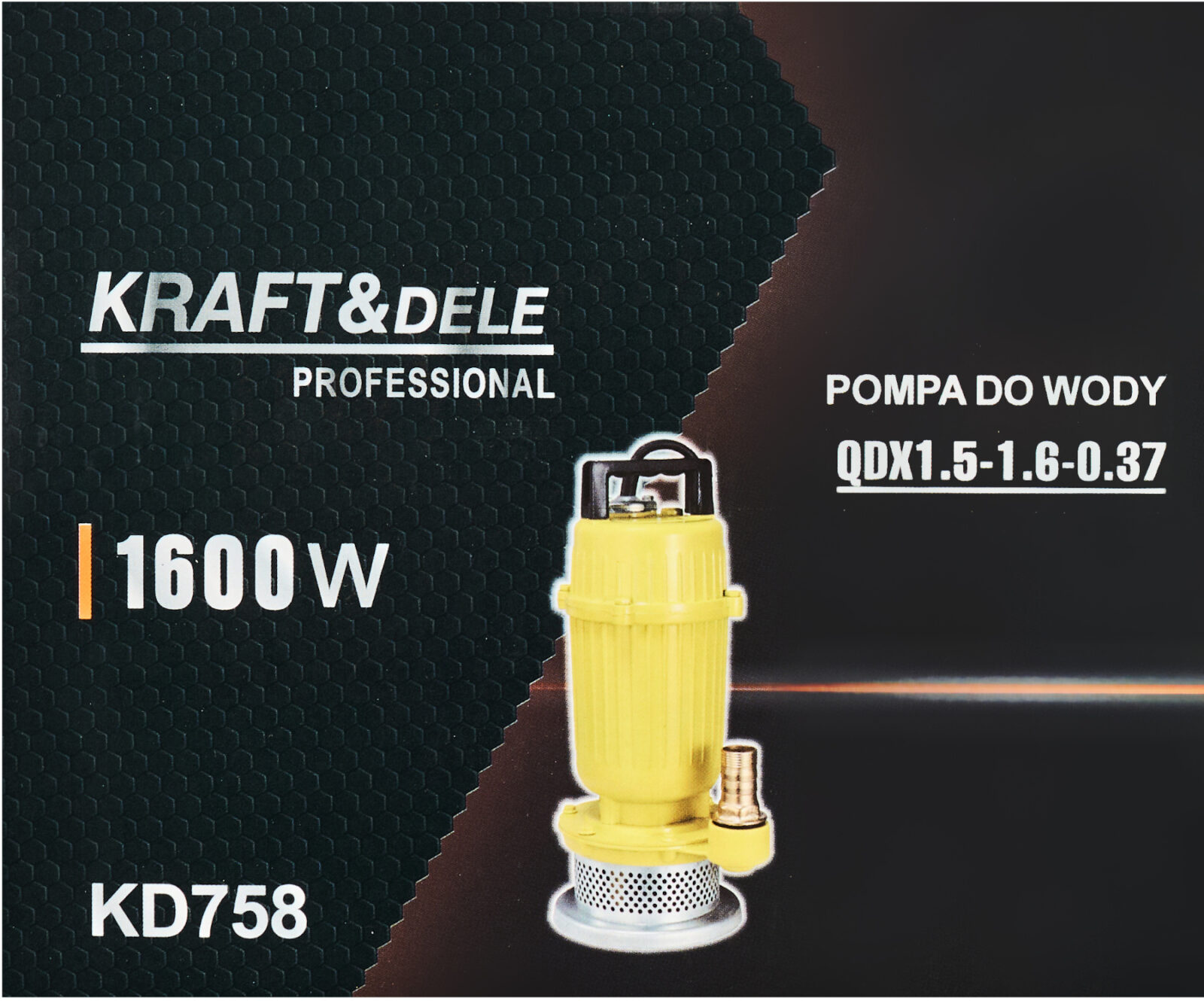 SUKELPUMP 1600W 1″ KD758