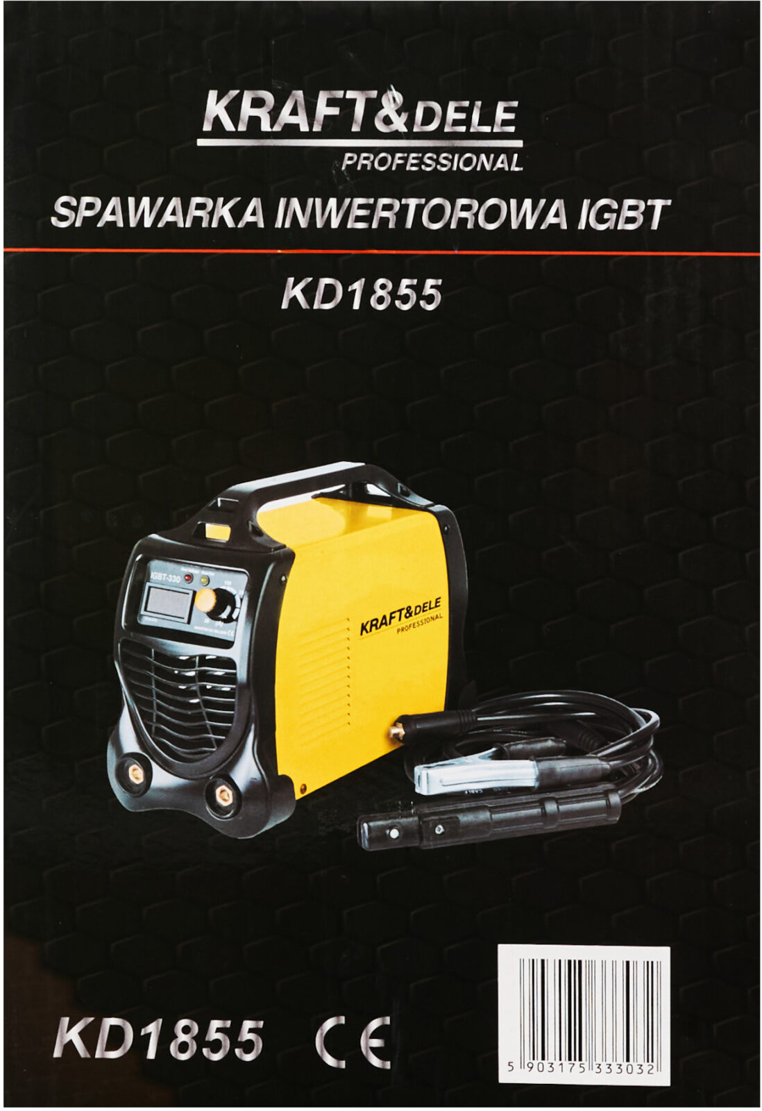Inverter-keevitusaparaat IGBT 330A KD1855