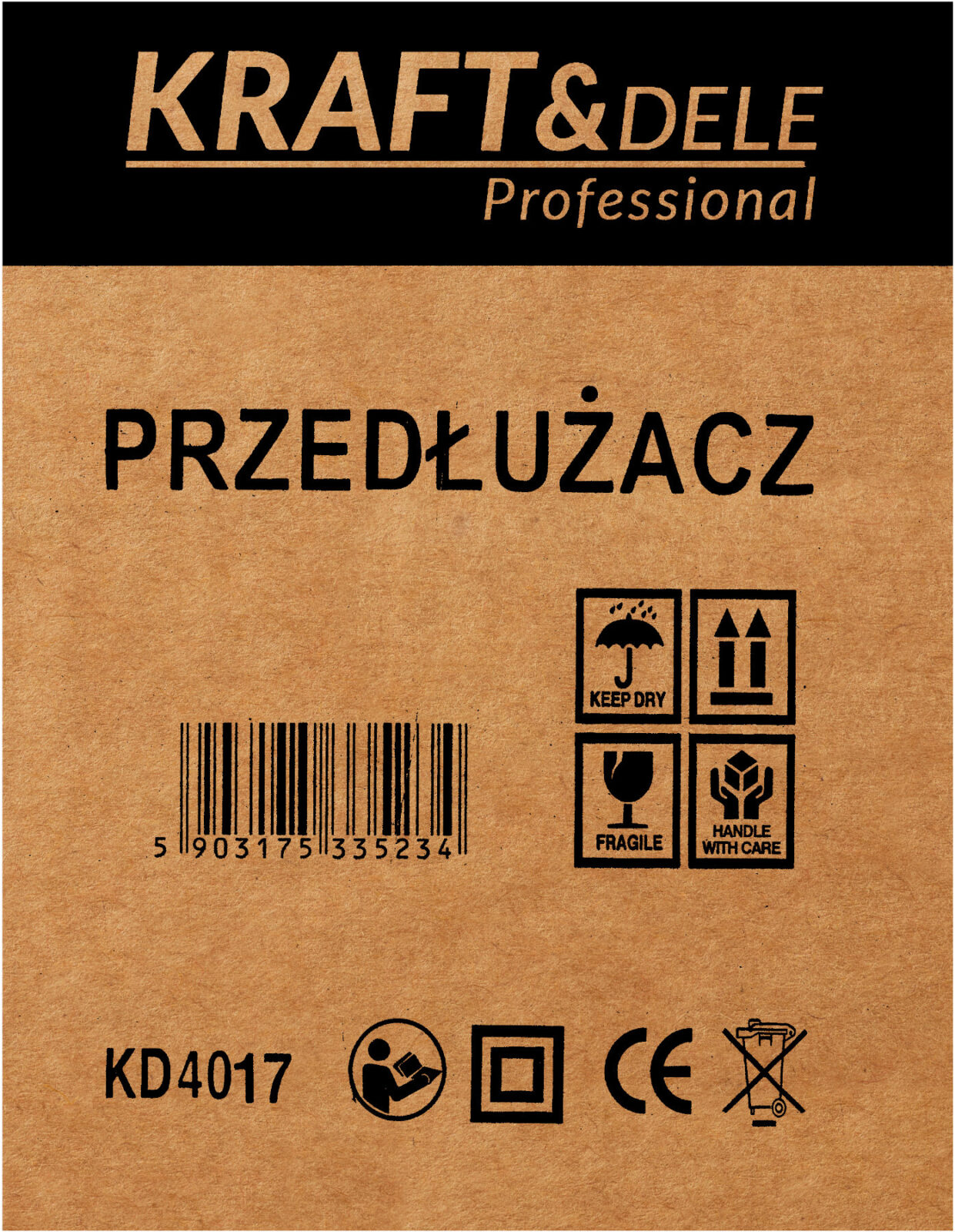 Aiakaablitrummel-pikendusjuhe 25m / 3 x 2,5mm KD4017