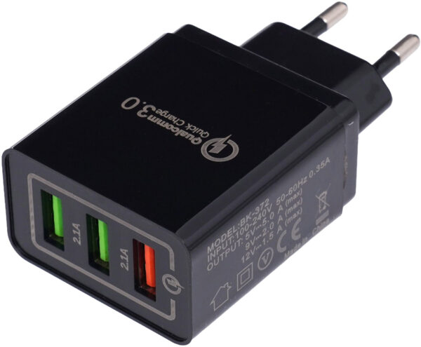 Võrgulaadija QUICK CHARGE 3.0 KD1236