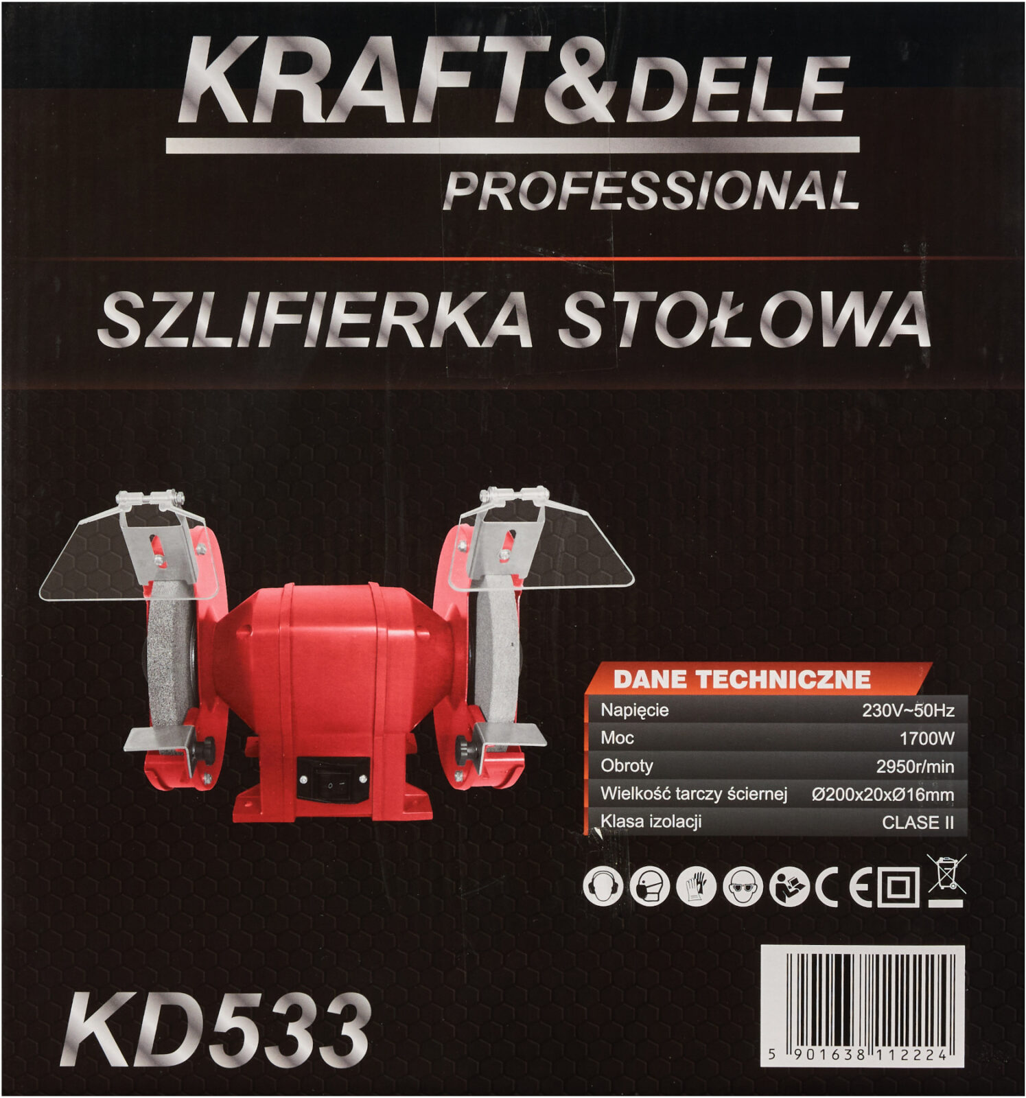 LAUAKÄI KETASLIHVIJA 200MM KD533