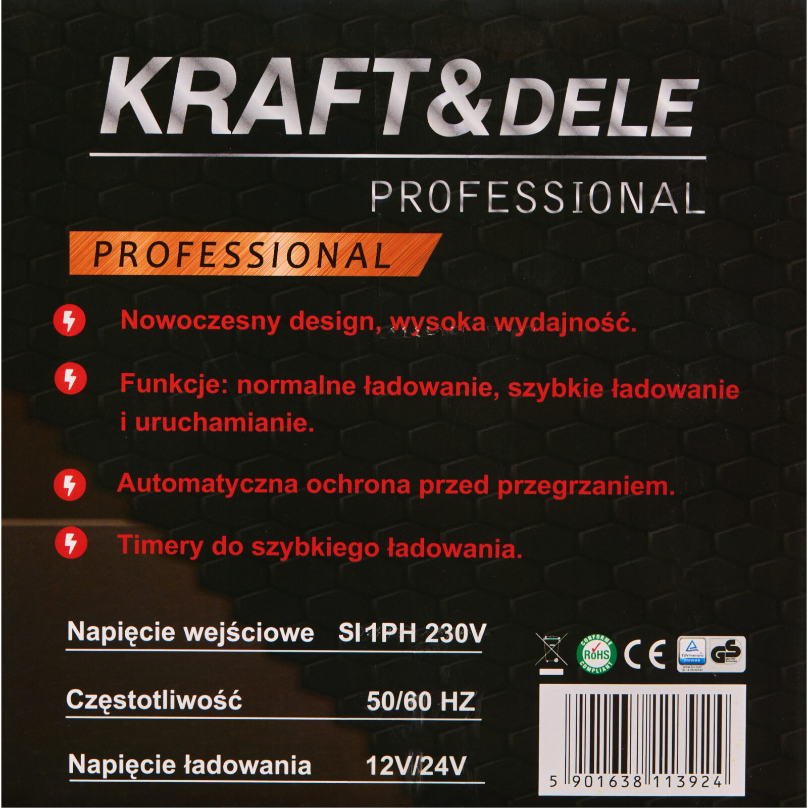 Automaatne akulaadija 12/24V 15A 150Ah KD1906