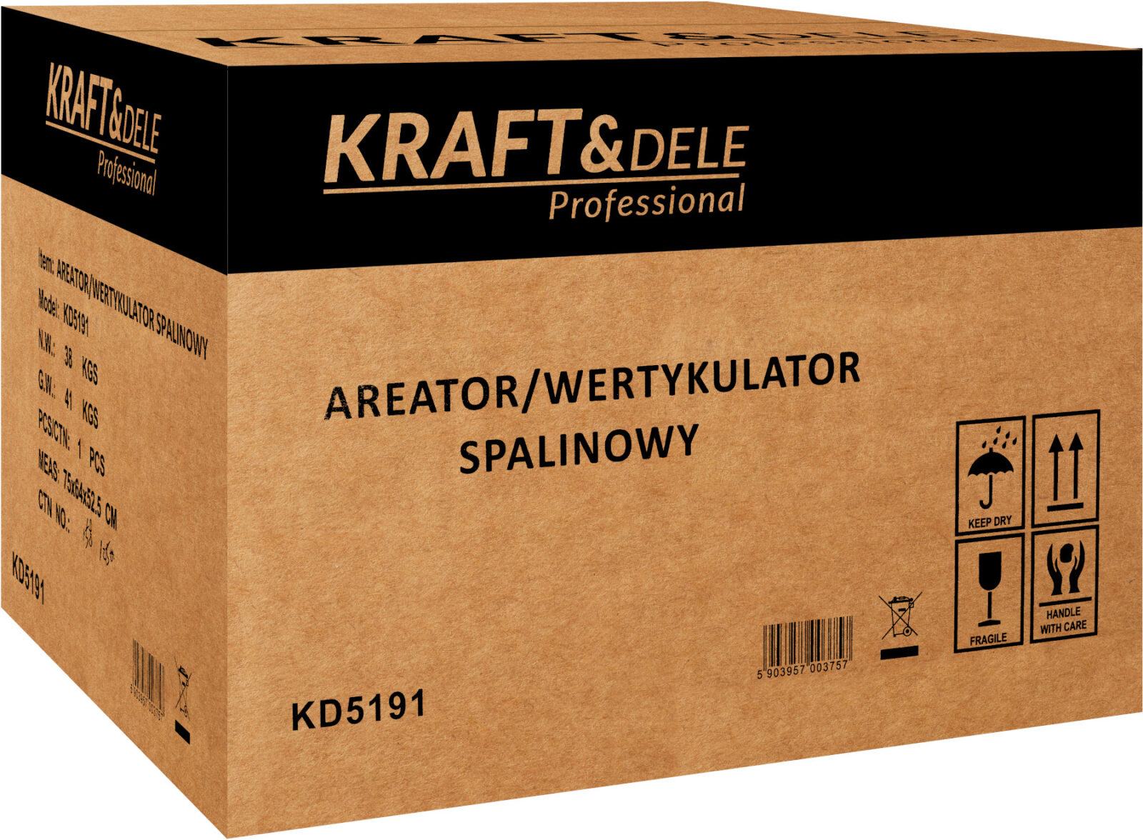 Muruõhustaja ja vertikutaator 4,8kW / 6,5hj KD5191