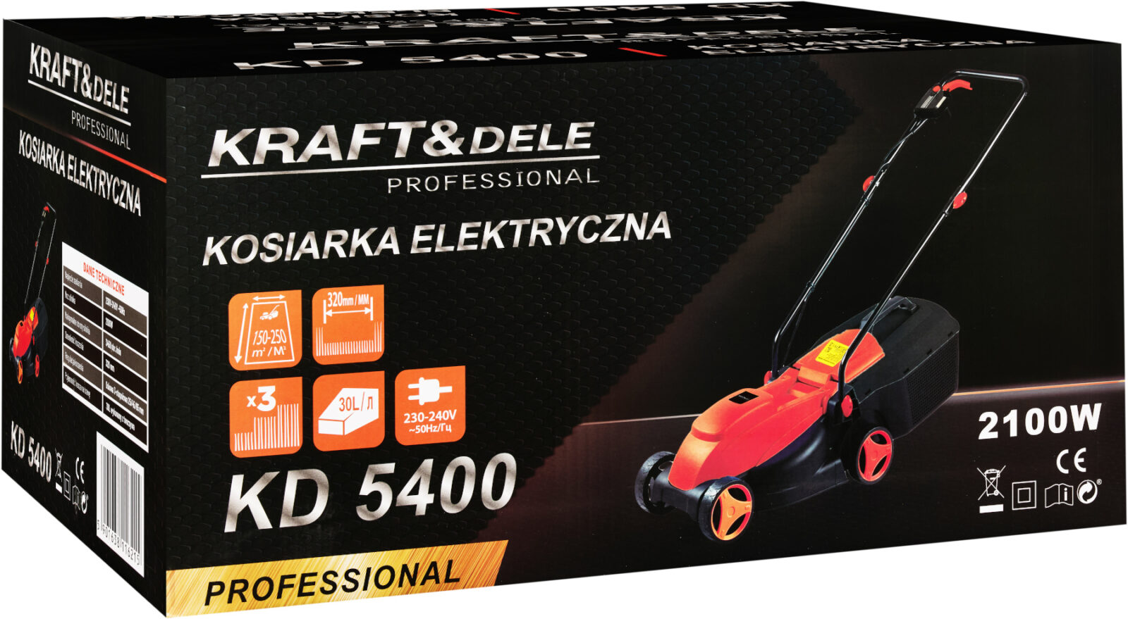 Elektriline muruniiduk 2100W KD5400