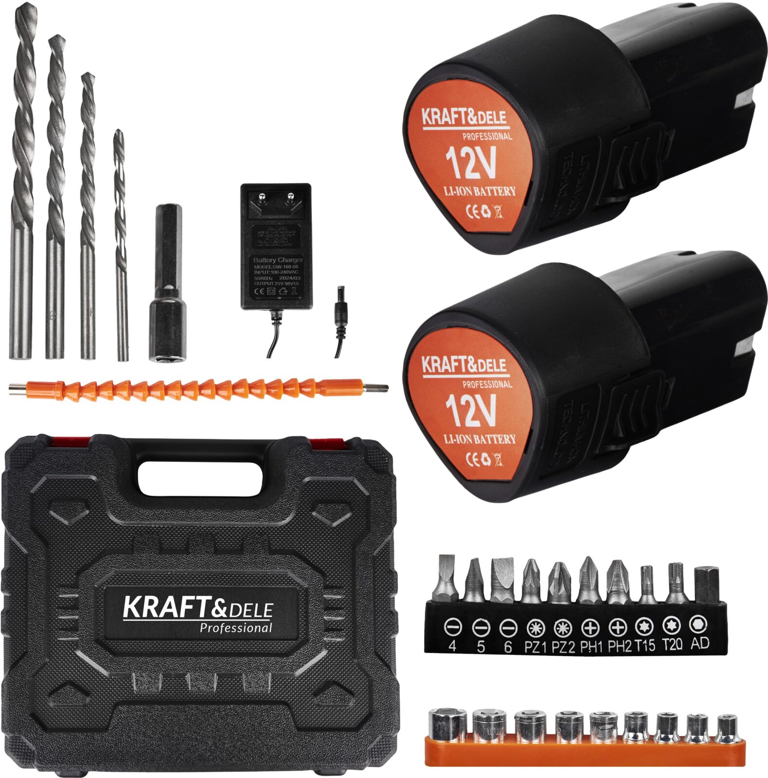 AKUKRUVIKEERAJA LISATARVIKUTEGA 30 Nm 1,5 Ah KD3085