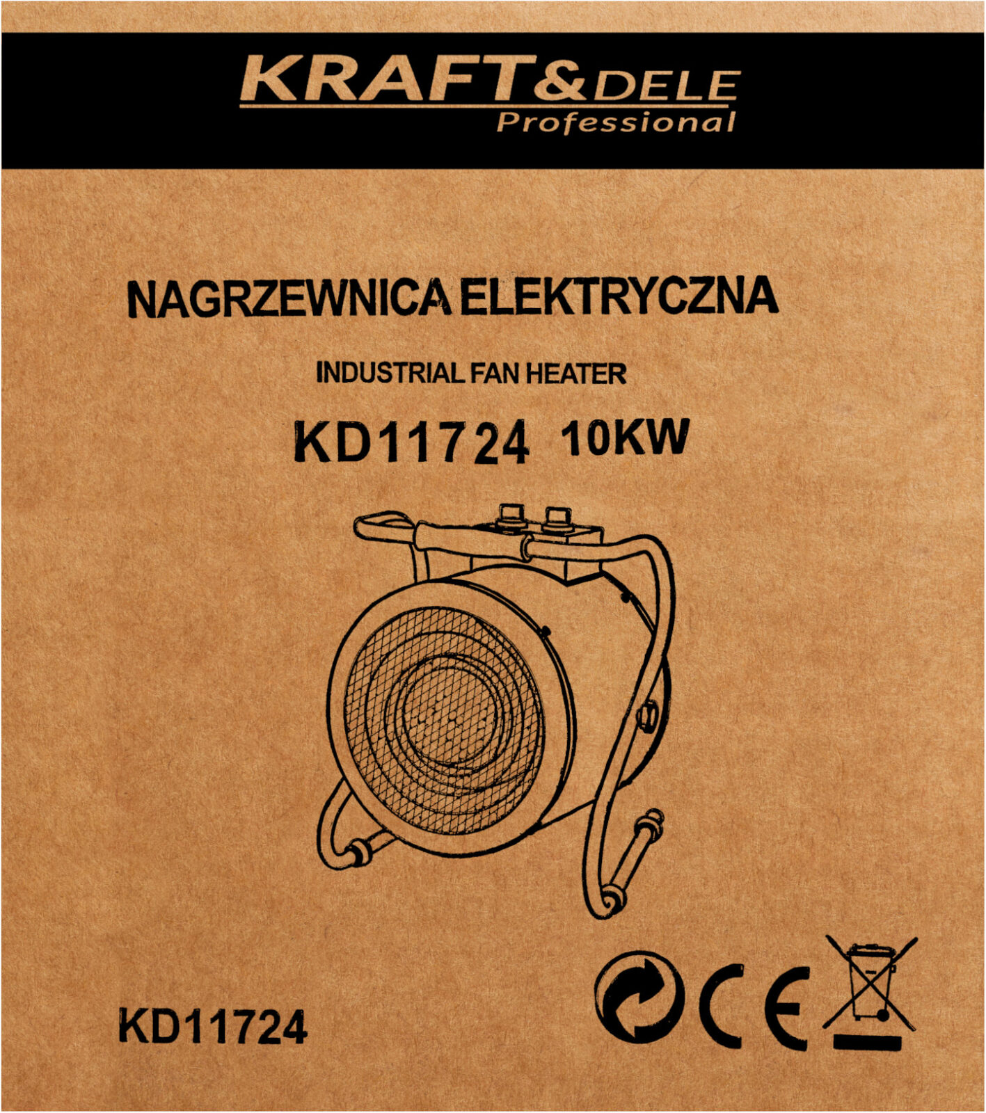 Elektriline puhurküttekeha 10kW KD11724