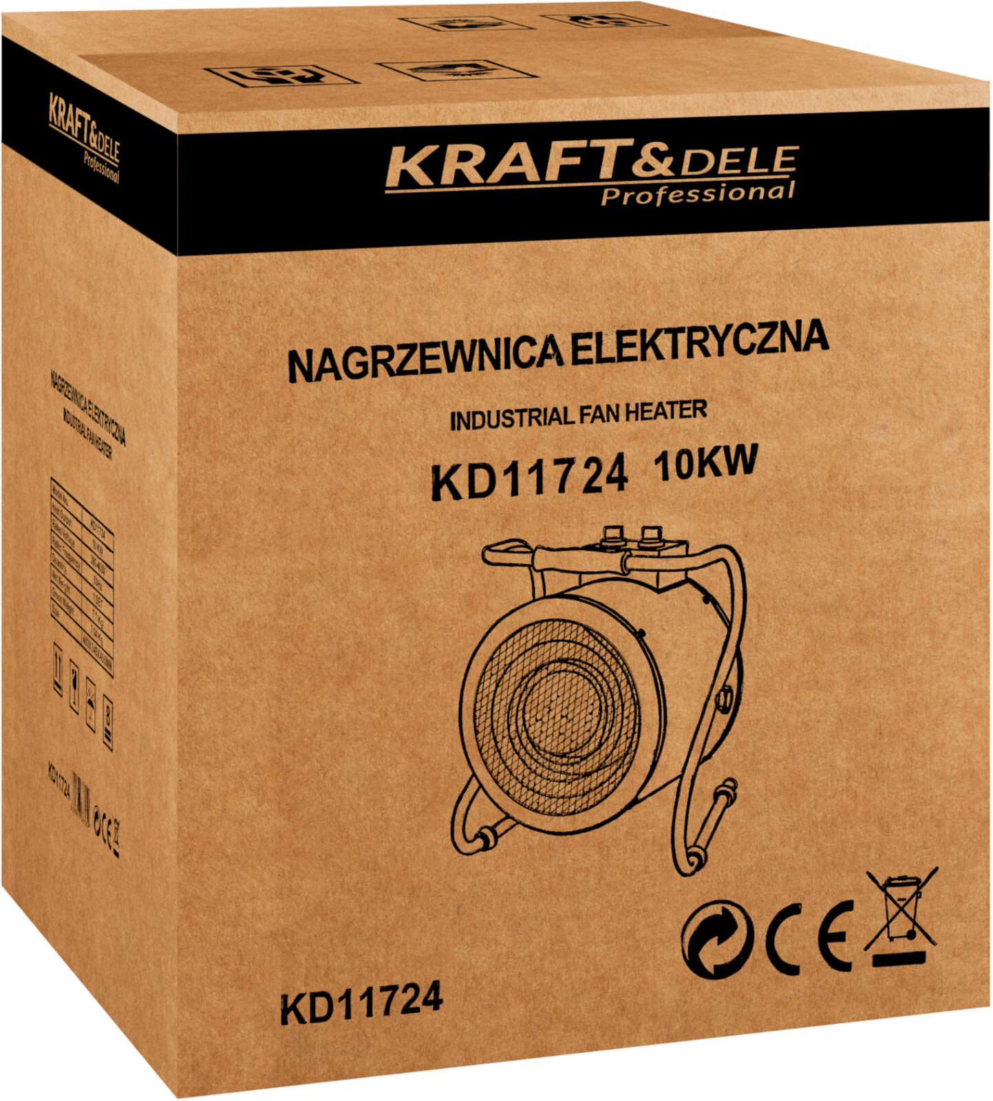 Elektriline puhurküttekeha 10kW KD11724