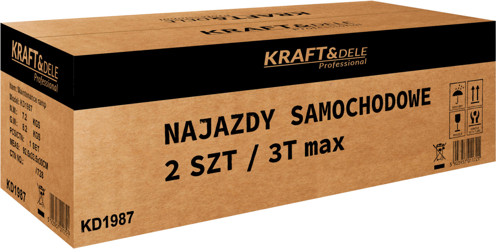 AUTORAMPE 3T 2 TK KD1987