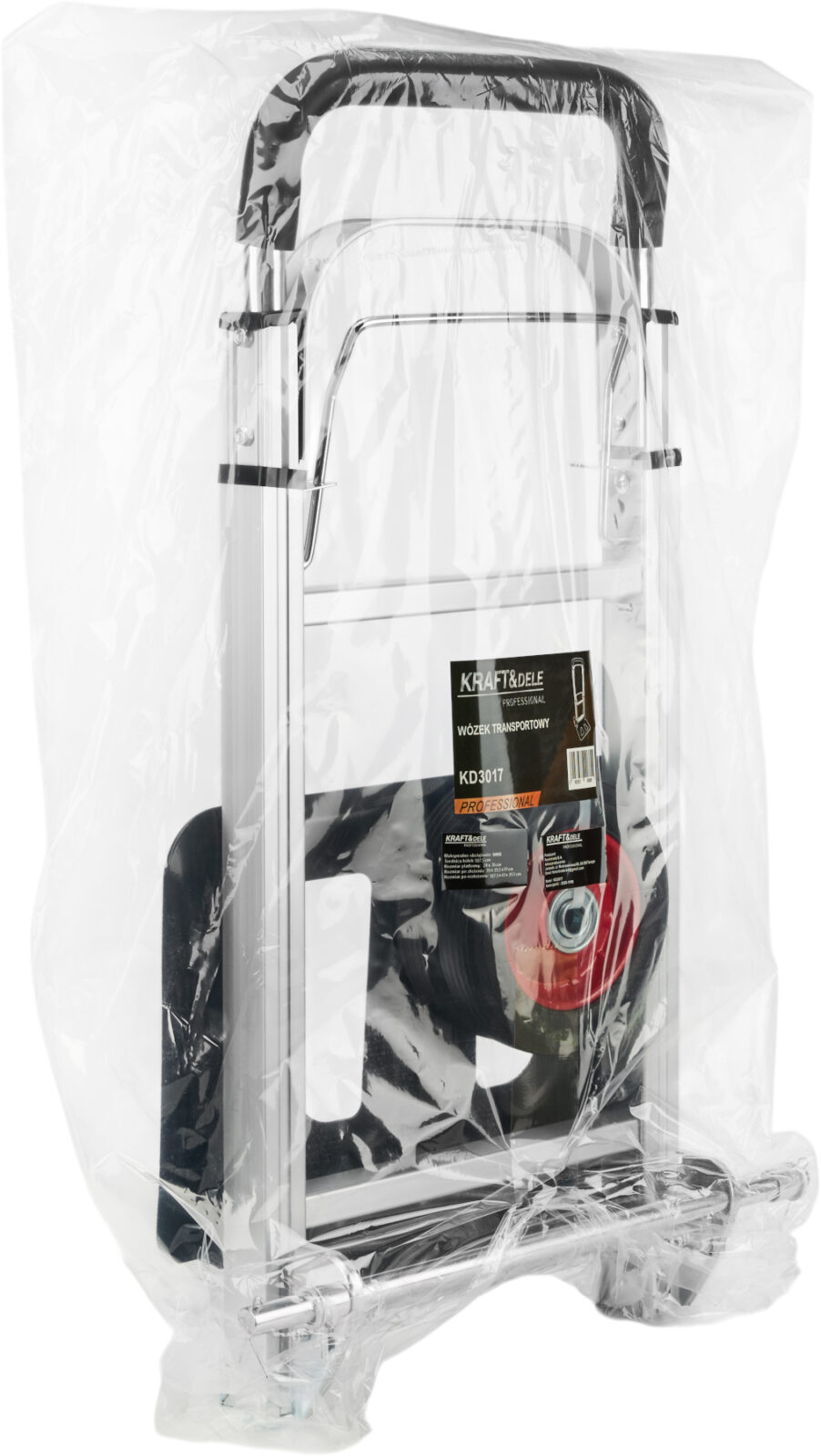 Kokkupandav transpordikäru 90kg KD3017