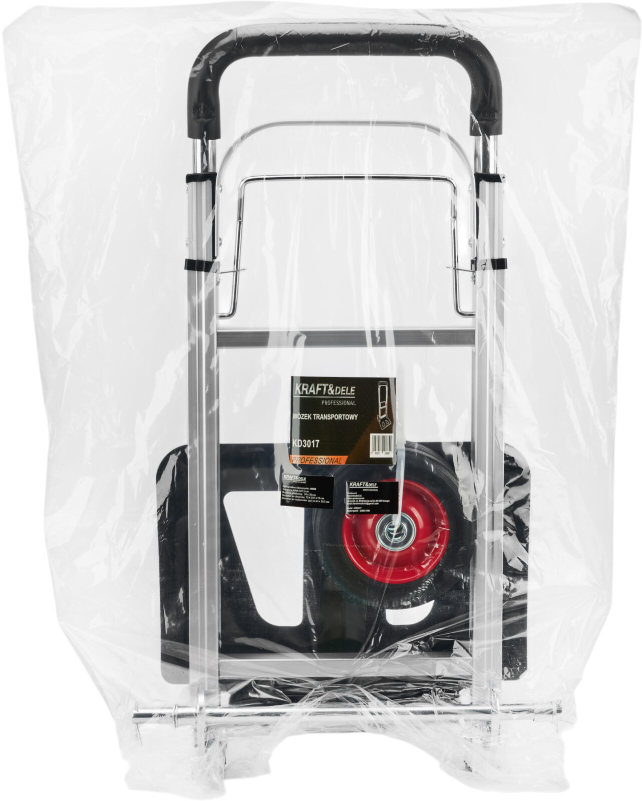 Kokkupandav transpordikäru 90kg KD3017