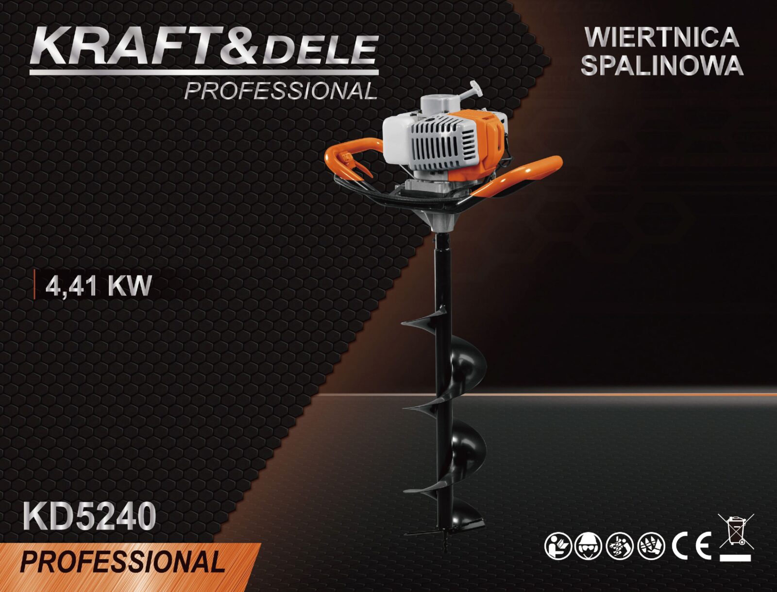 Bensiinimaapuur 4,41kW 8000rpm KD5240