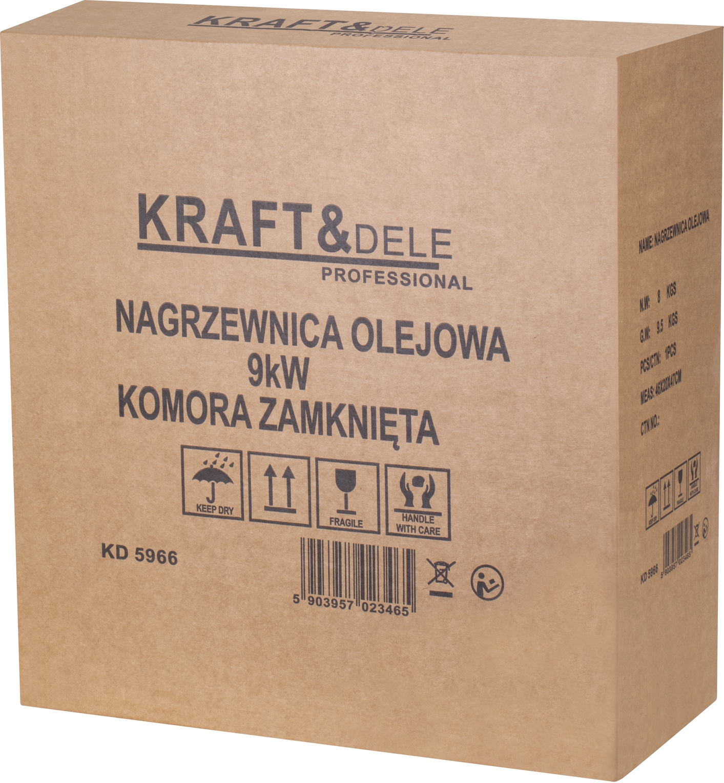 SEISUPÕLETUSÕLISOOJENDI 9kW KD5966