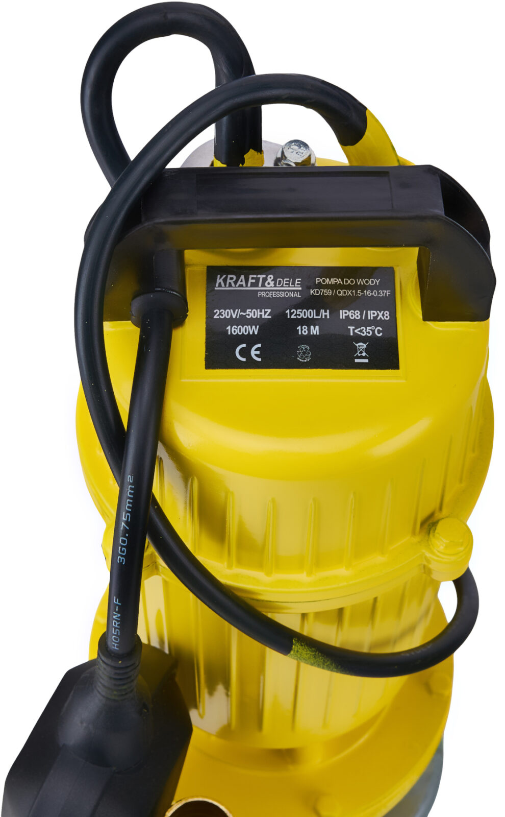 Sukelpump ujukiga 1600W 1″ KD759