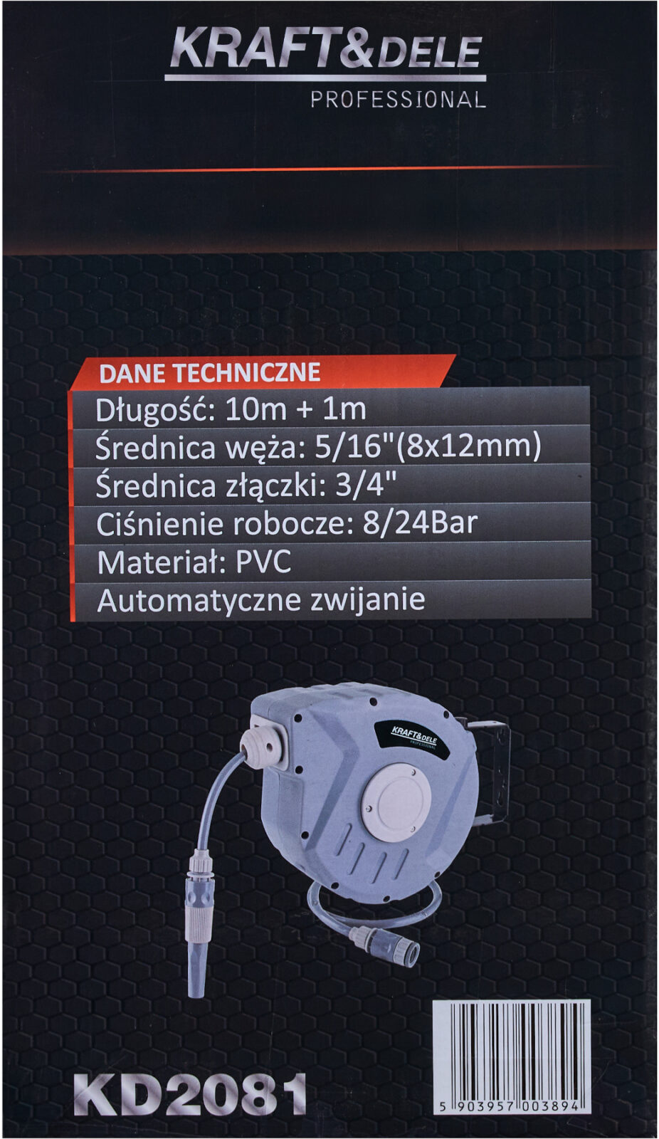 Automaatne aiavoolurull 10m+1m KD2081