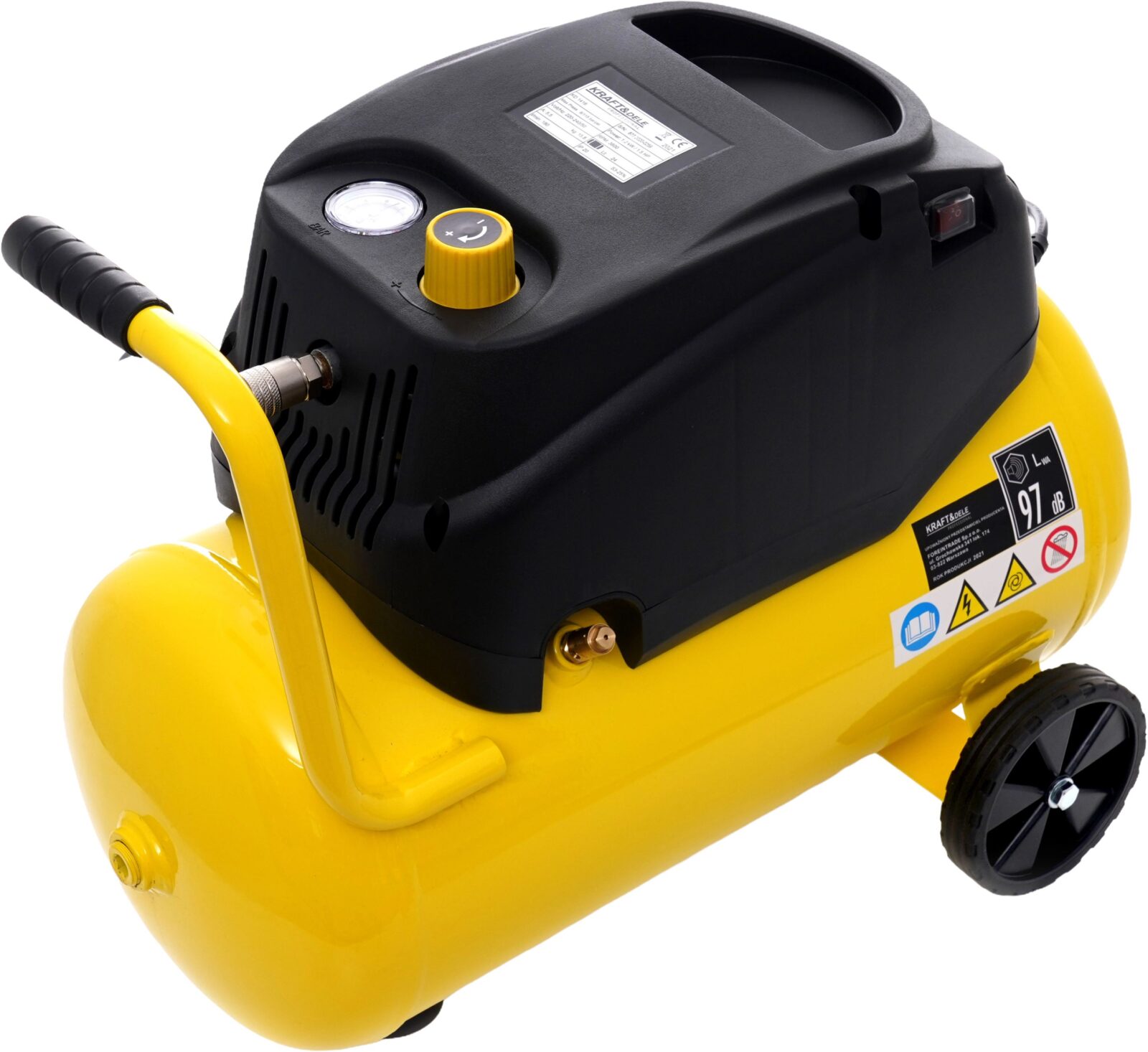 Õlivaba kompressor 24L 8bar KD1416