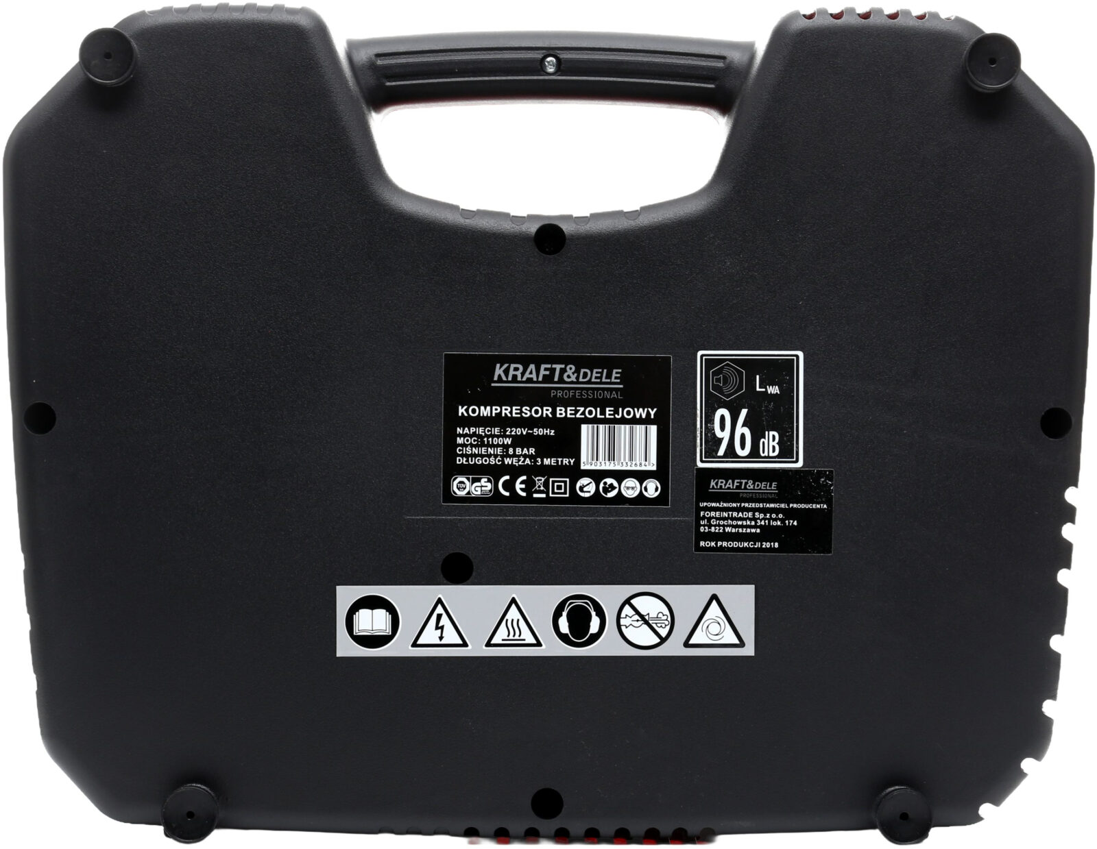 Õlivaba kompressor 1100W KD429