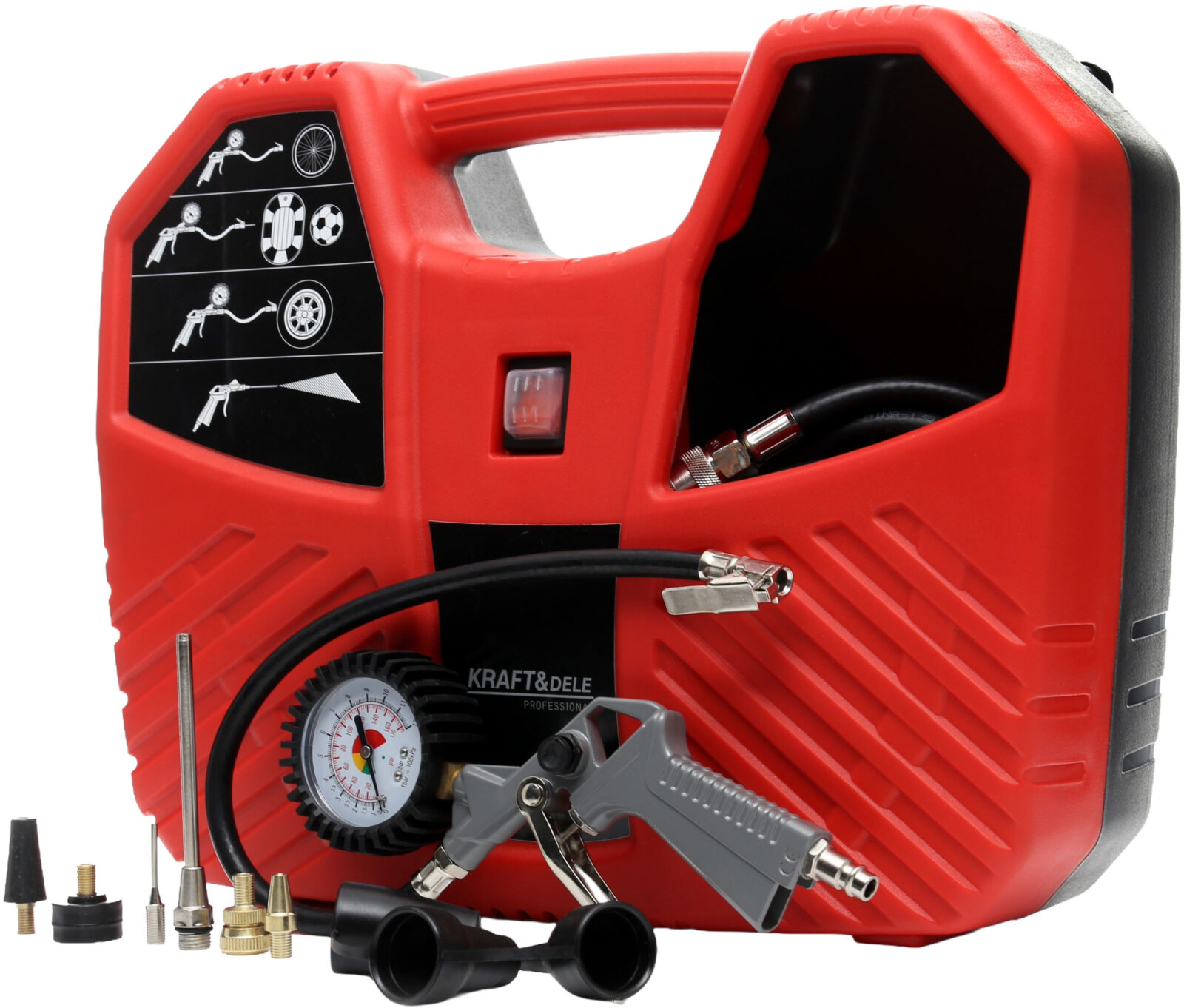 Õlivaba kompressor 1100W KD429