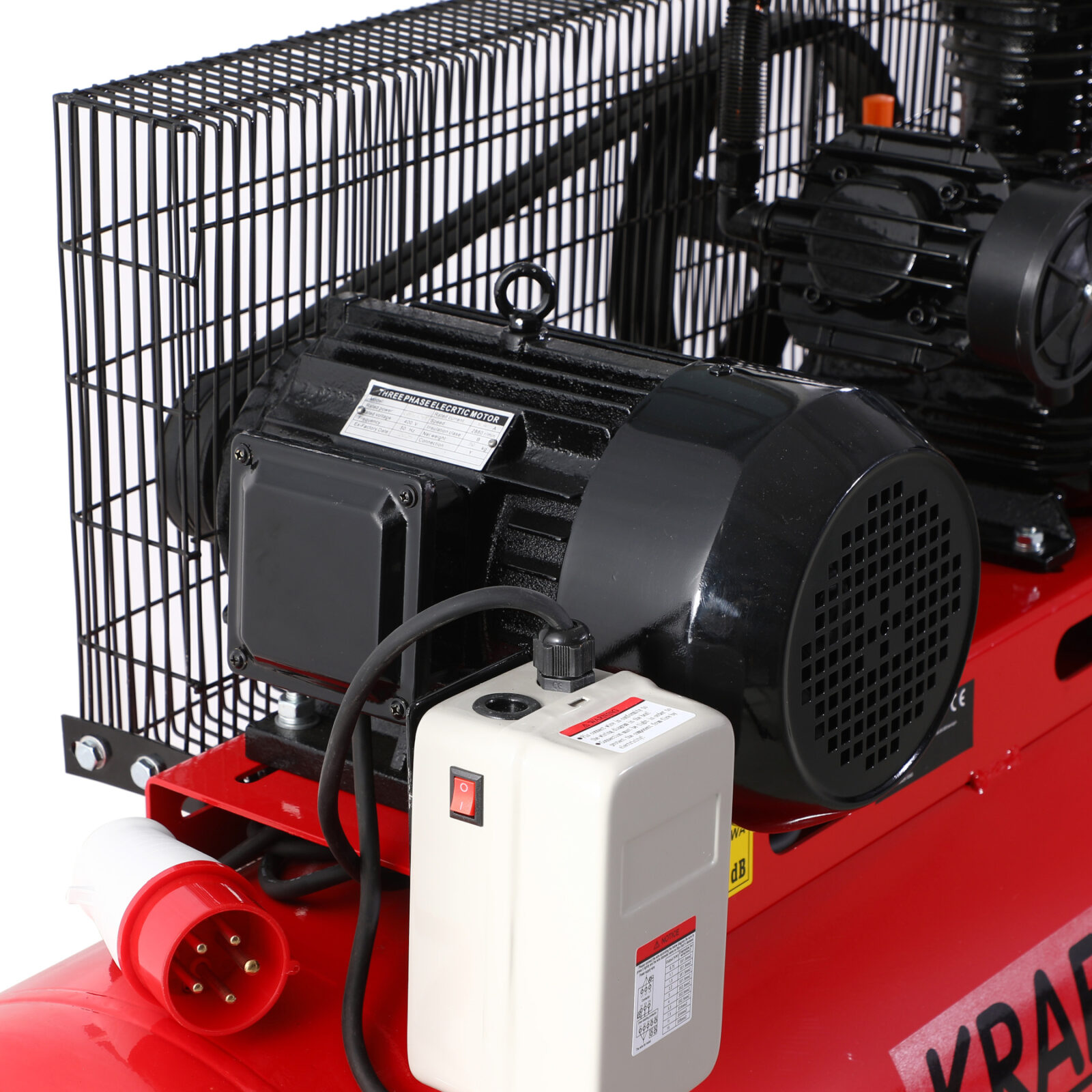 Õlikompressor 200 L 3 kolbi 400 V KD408