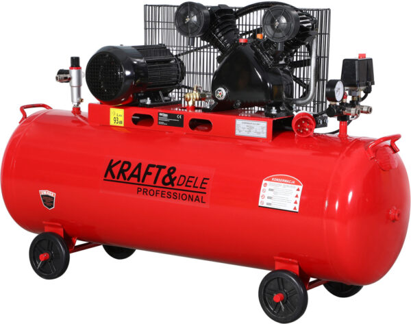 Õlikompressor 200L 2 kolbi KD1473 + separator!
