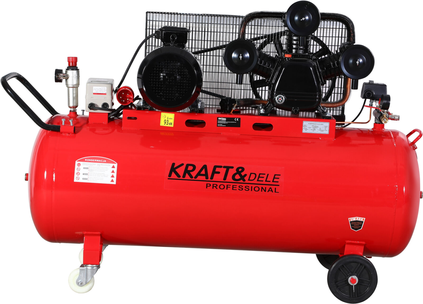 Õlikompressor 300L 400V 3 kolbi + separator KD1411
