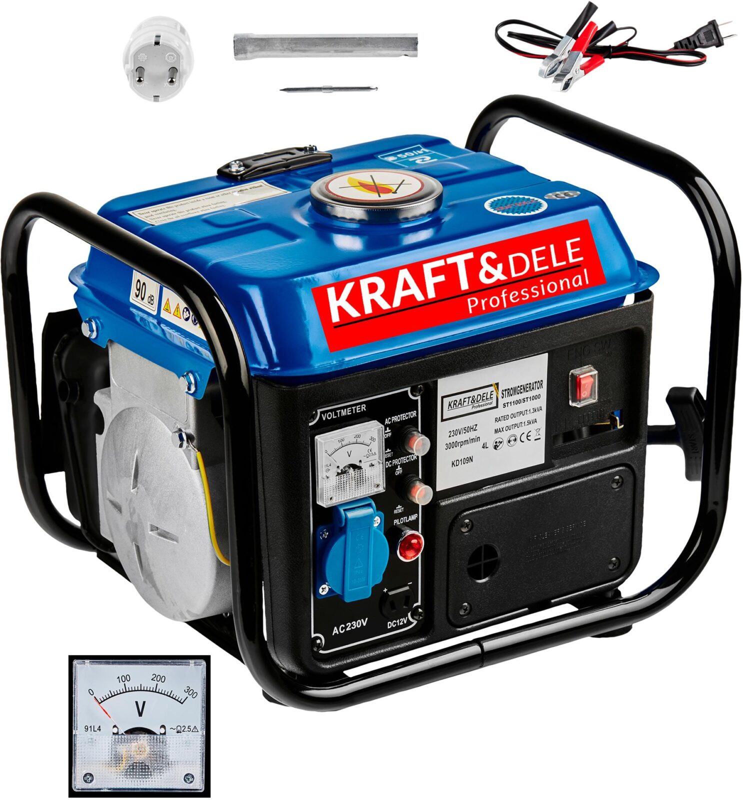 Generaator 1200W 12/230V KD109N