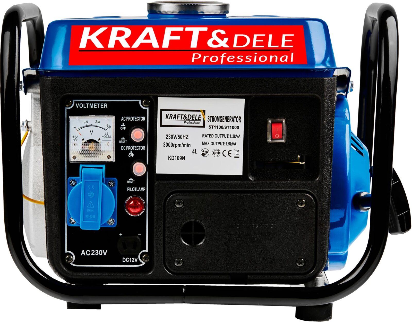 Generaator 1200W 12/230V KD109N