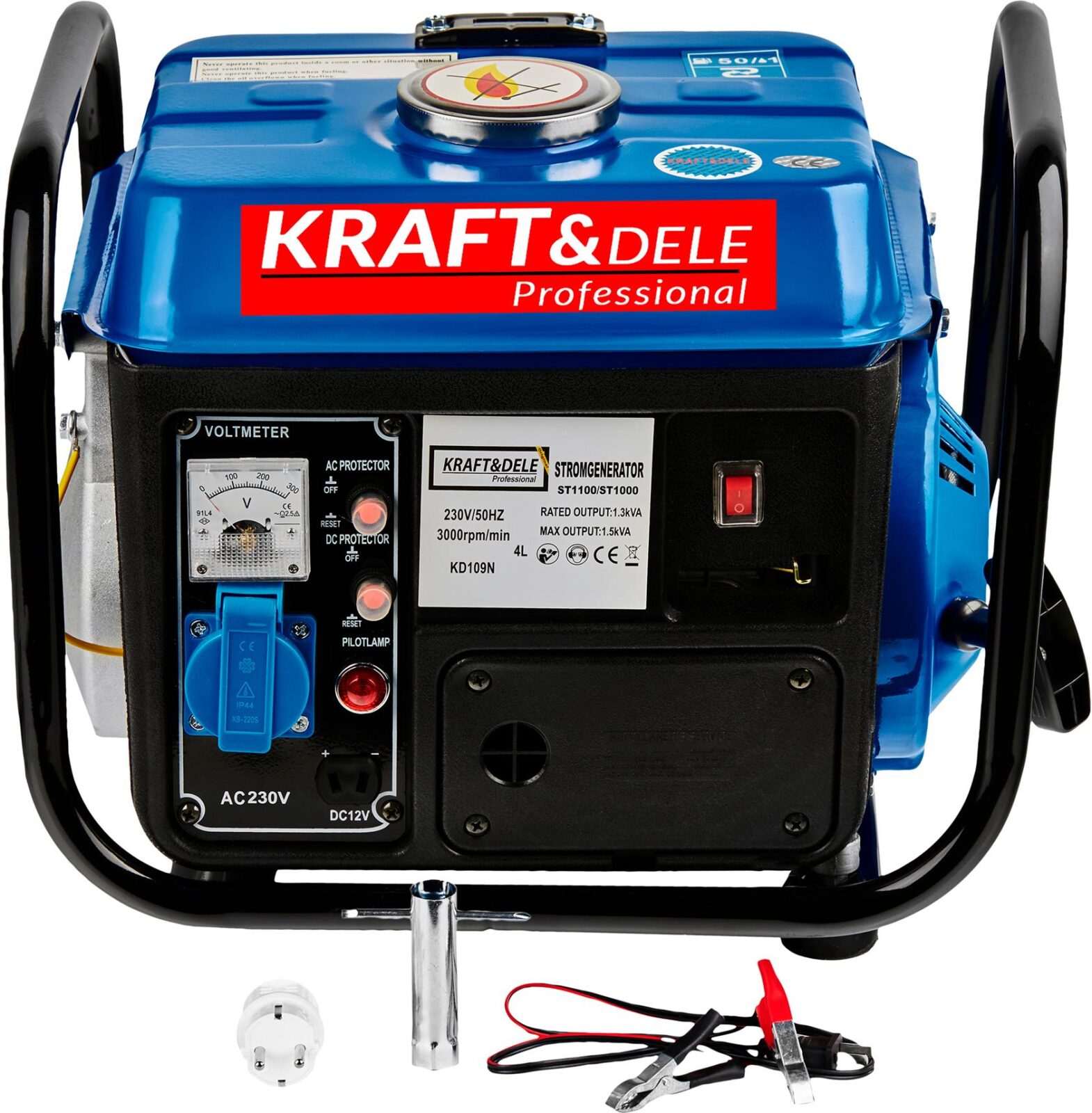 Generaator 1200W 12/230V KD109N
