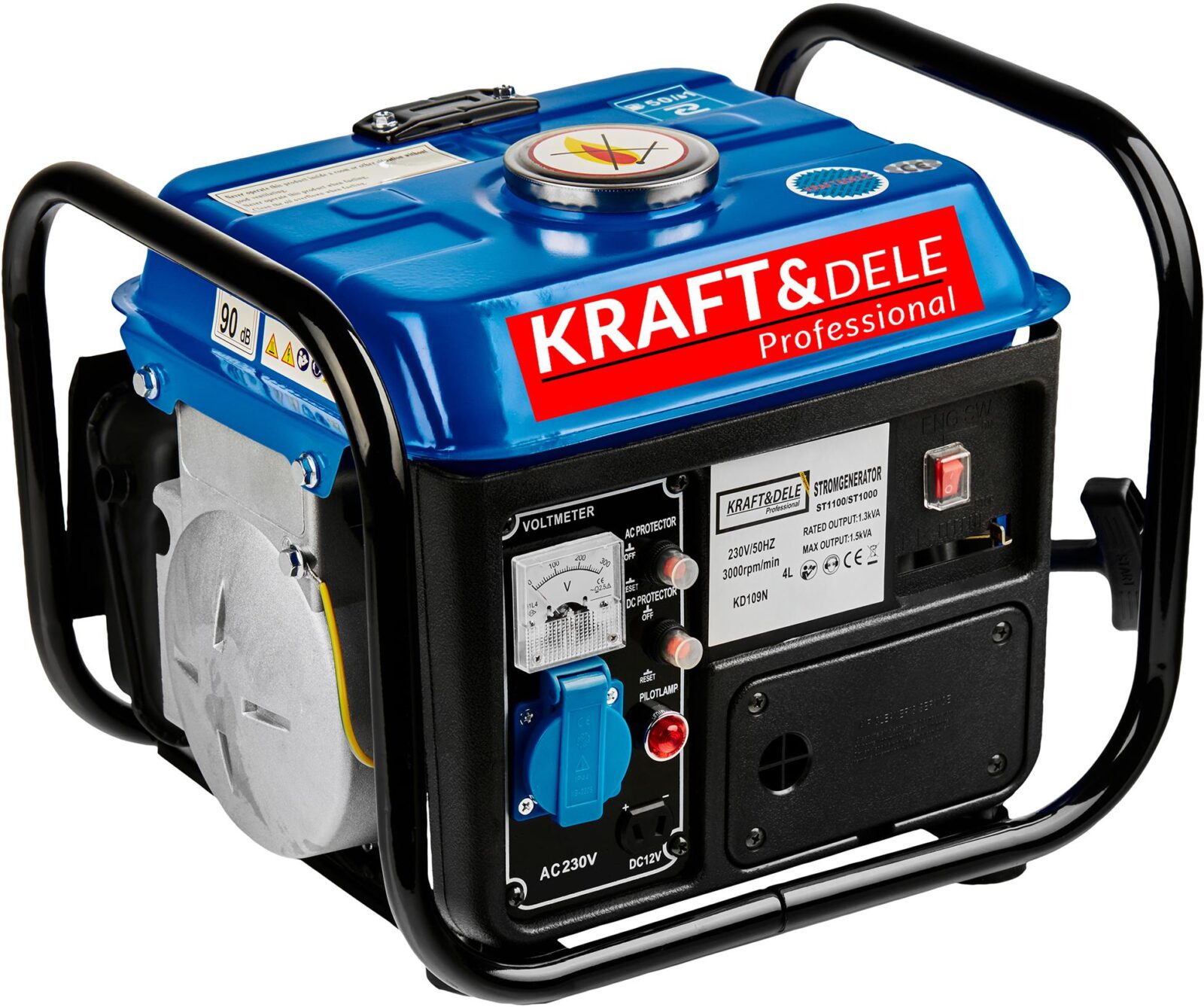 Generaator 1200W 12/230V KD109N