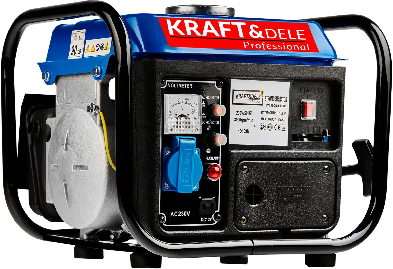 Generaator 1200W 12/230V KD109N